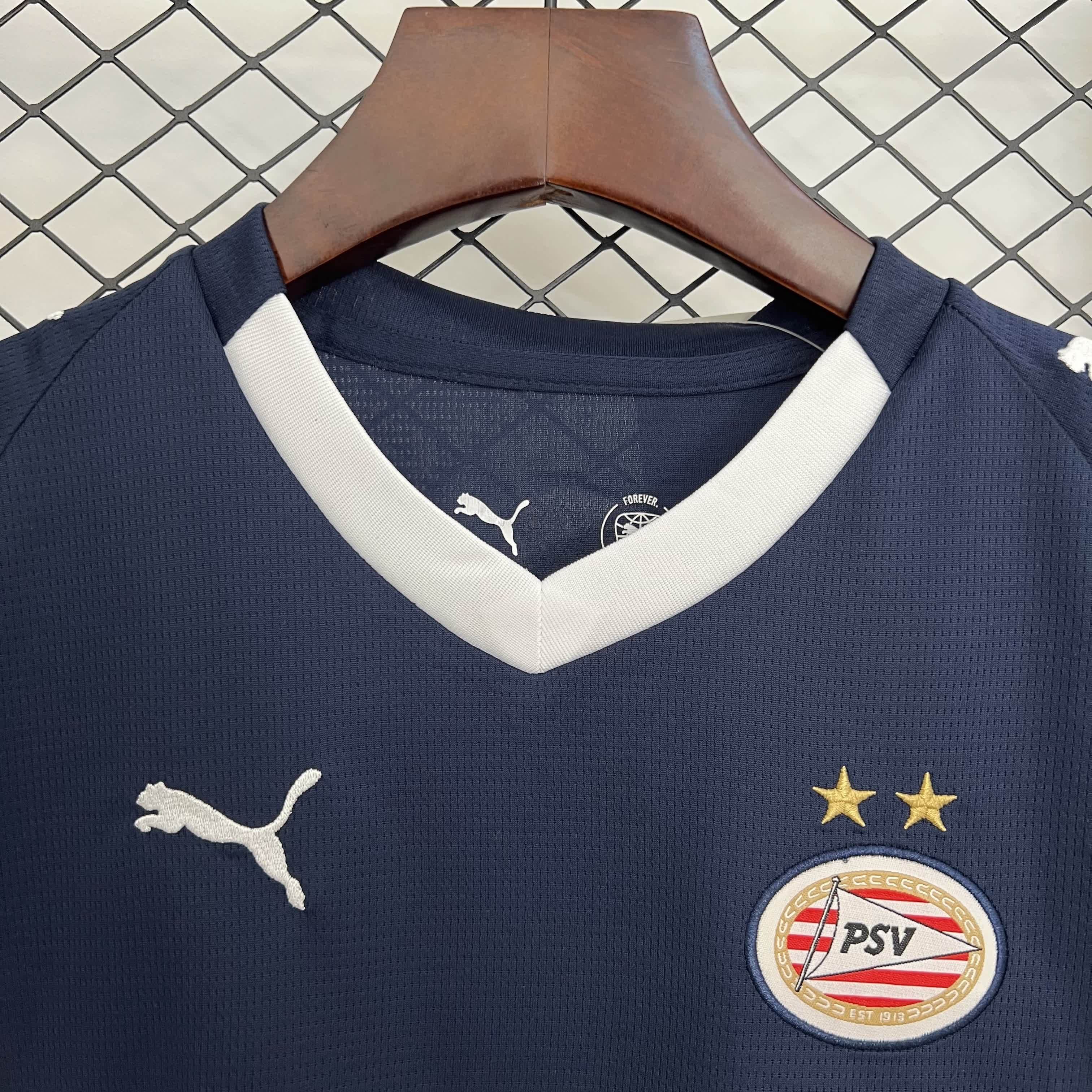 2025/2026 PSV Eindhoven Away Football Shirt（Kids Kit socks）