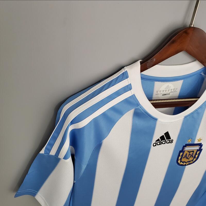2010 Argentina Home Retro Football Shirt