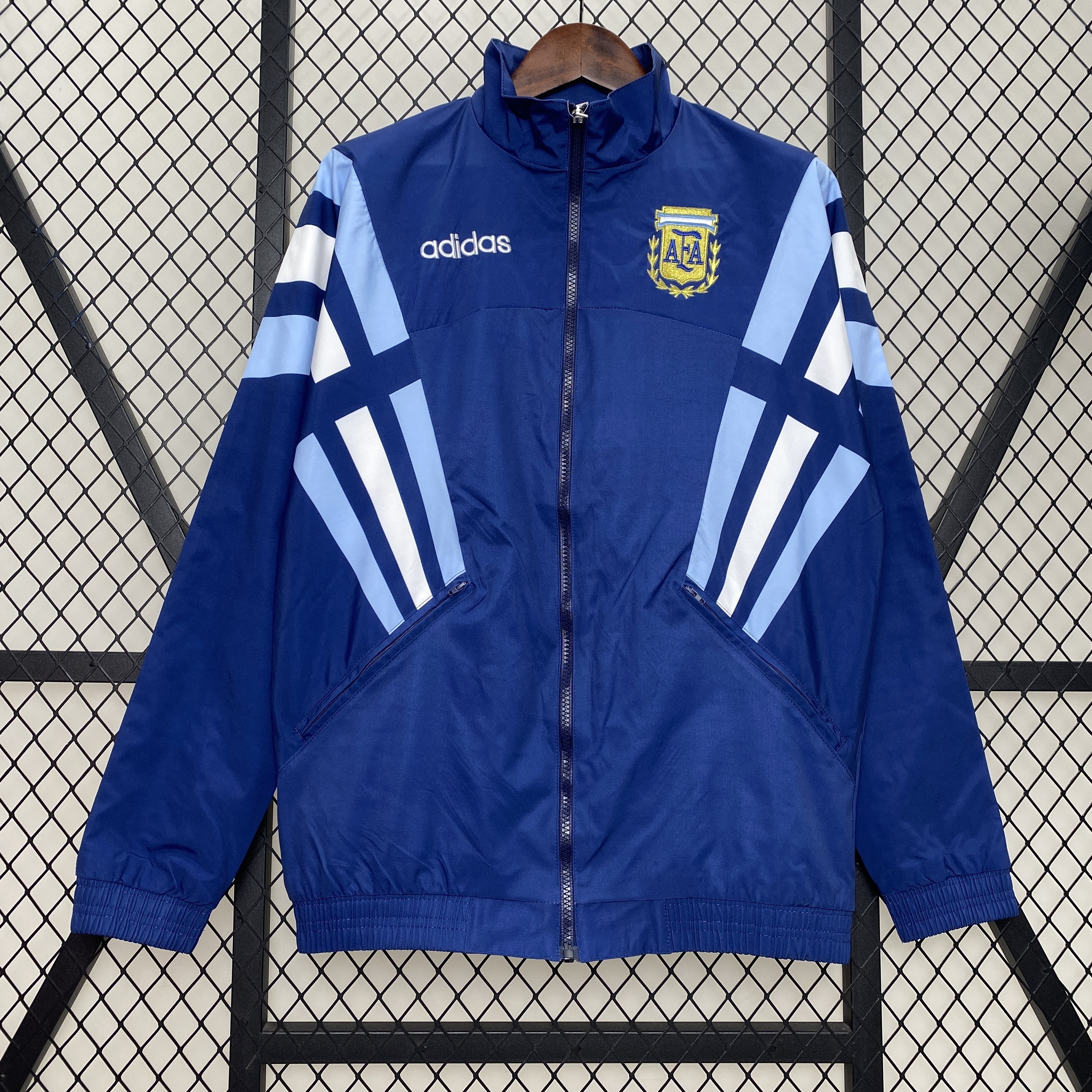 2024/2025 Argentina Embroidered Football Casual Windbreaker