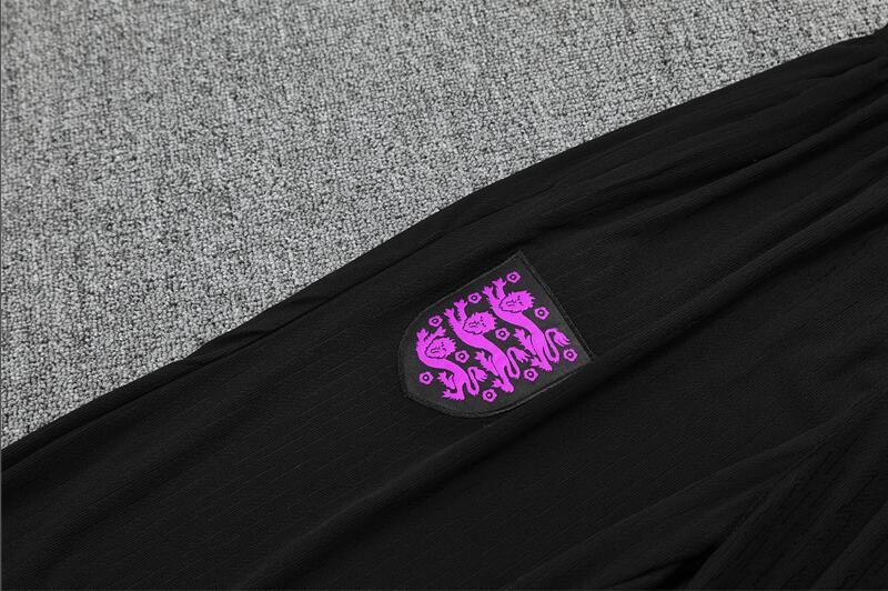 2025/2026 England Black Half Zip Training Kit -  (Adult Kids Kit)