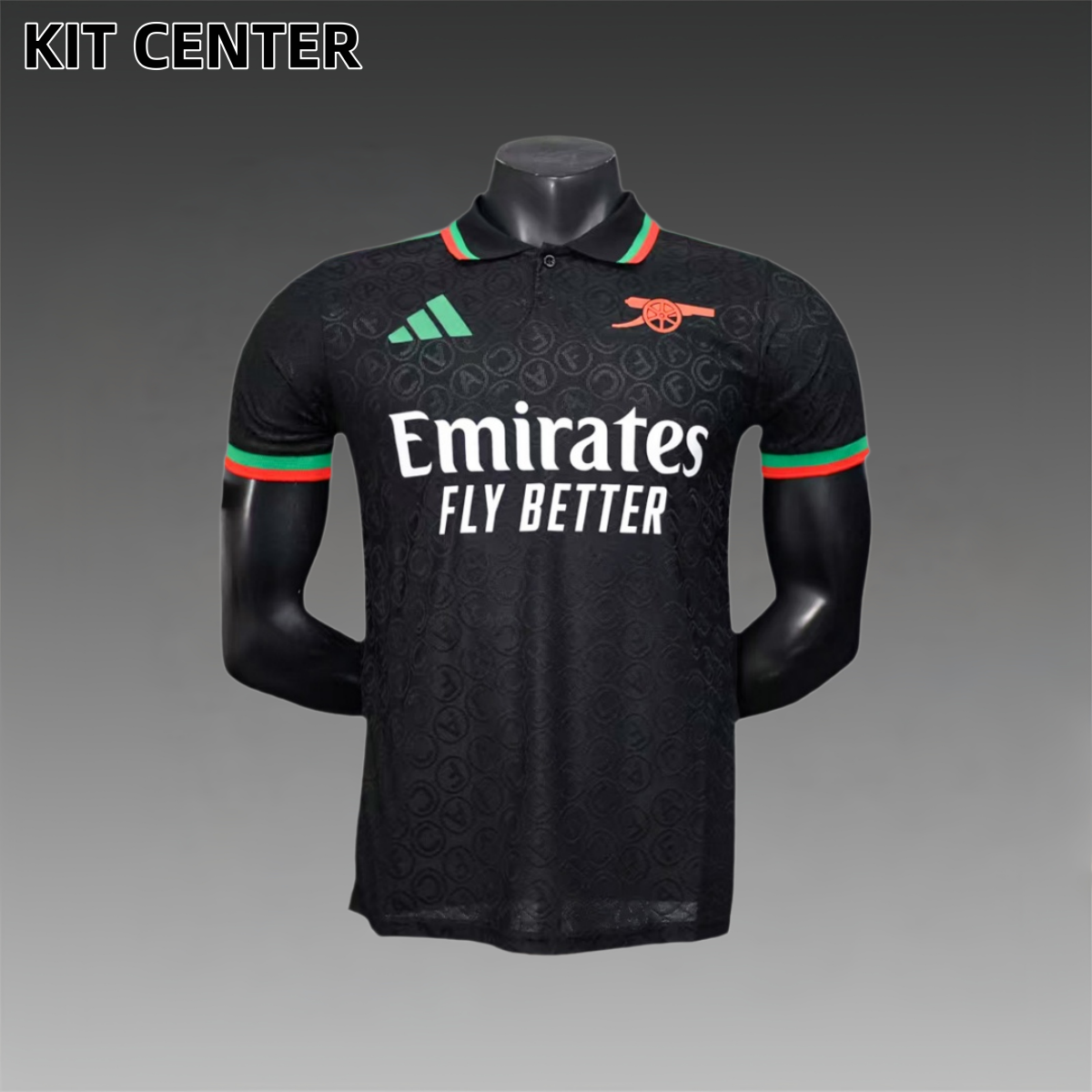 2025/2026 Arsenal Black Special Edition Football Shirt （Player）