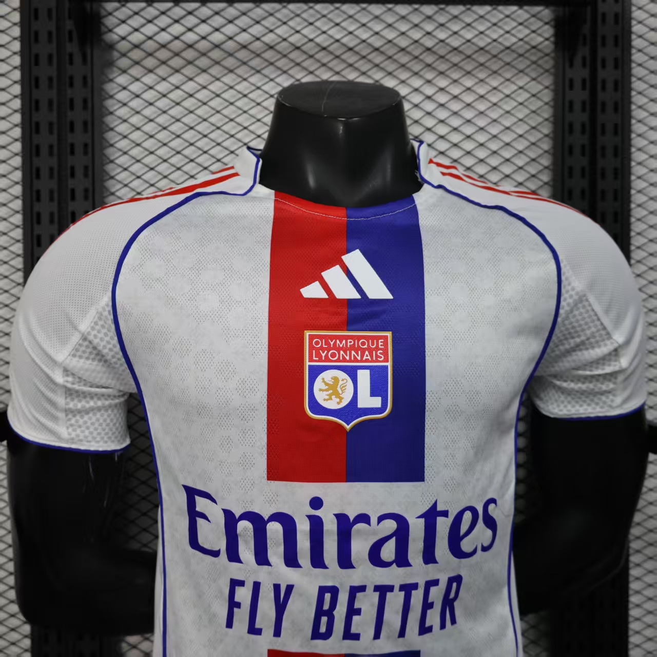 2025/2026 Lyon Home Football Shirt (Player)