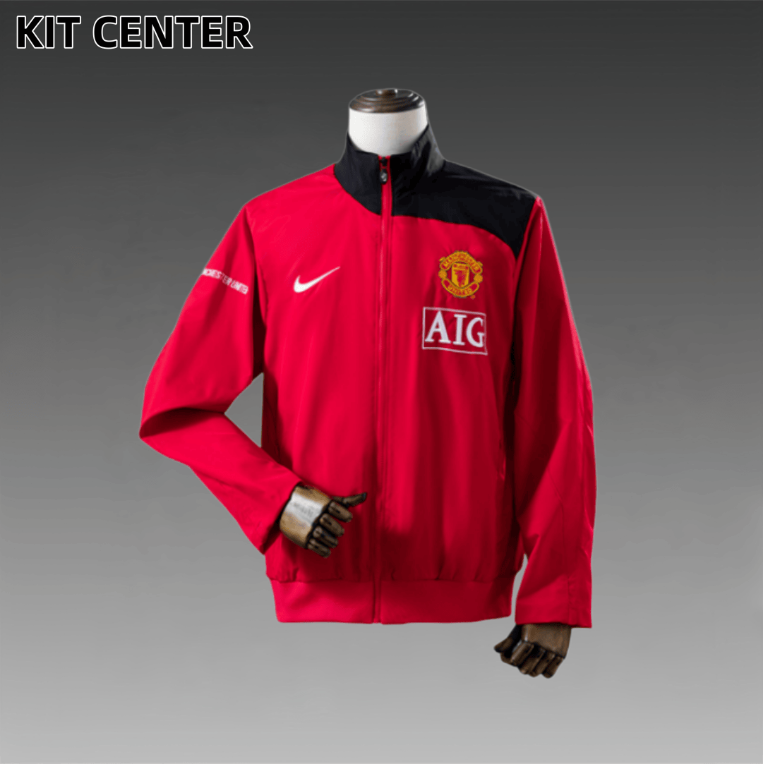 07/08 Manchester United Retro Football Soccer Windbreaker