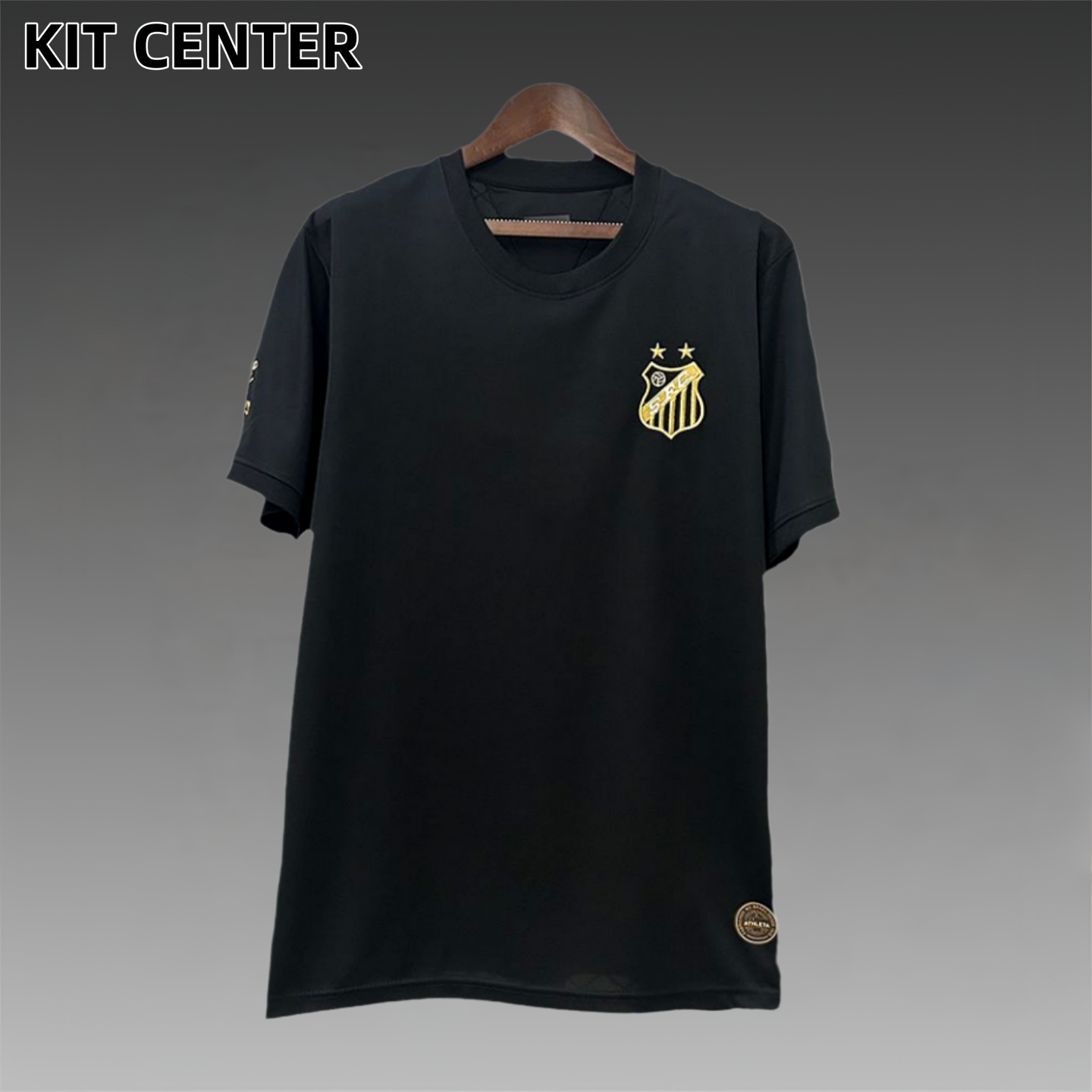 2025/2026 Santos Pele Black Football Shirt (Fan Edition)