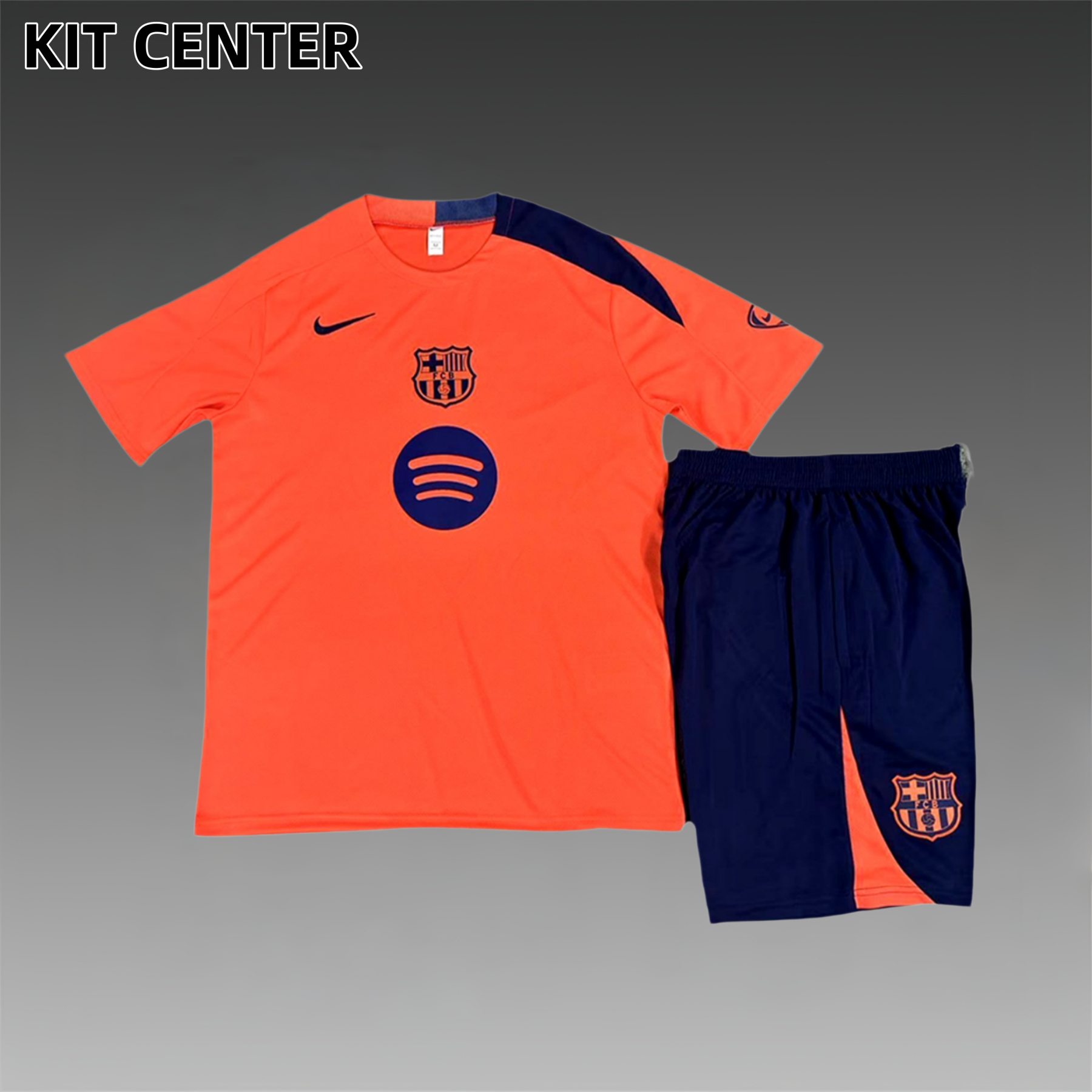 2025/2026 Barcelona adult short-sleeved training suit (adult kit)