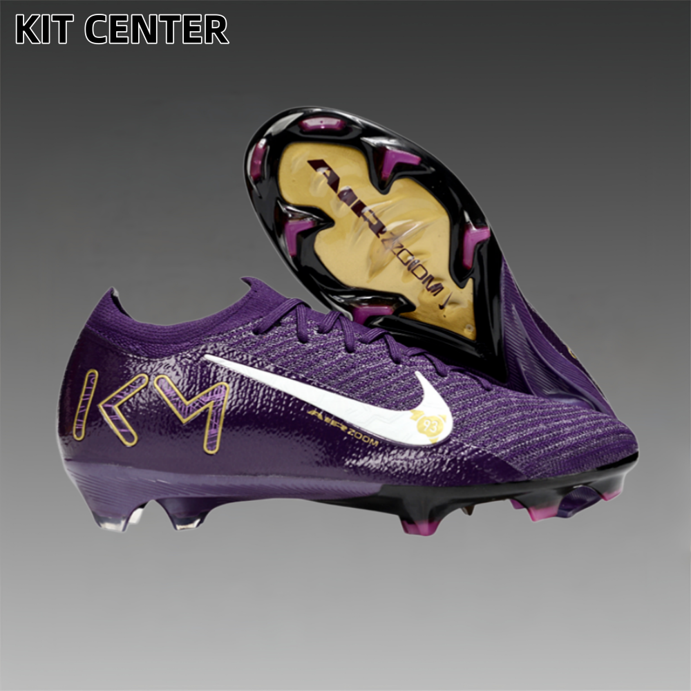 N Air Zoom Mercurial Vapor 16 Elite FG Mbappé Personal Edition - Grand Purple/Pale Ivory