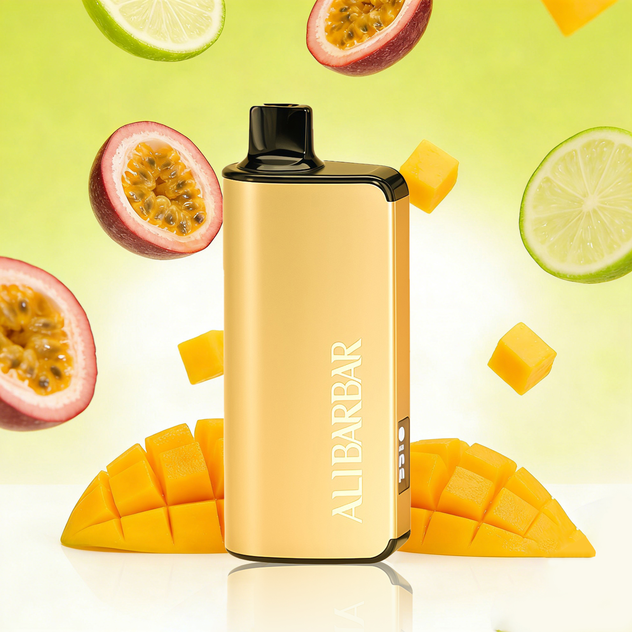 ALIBARBAR INGOT 9000 PUFFS-PEACH ICE