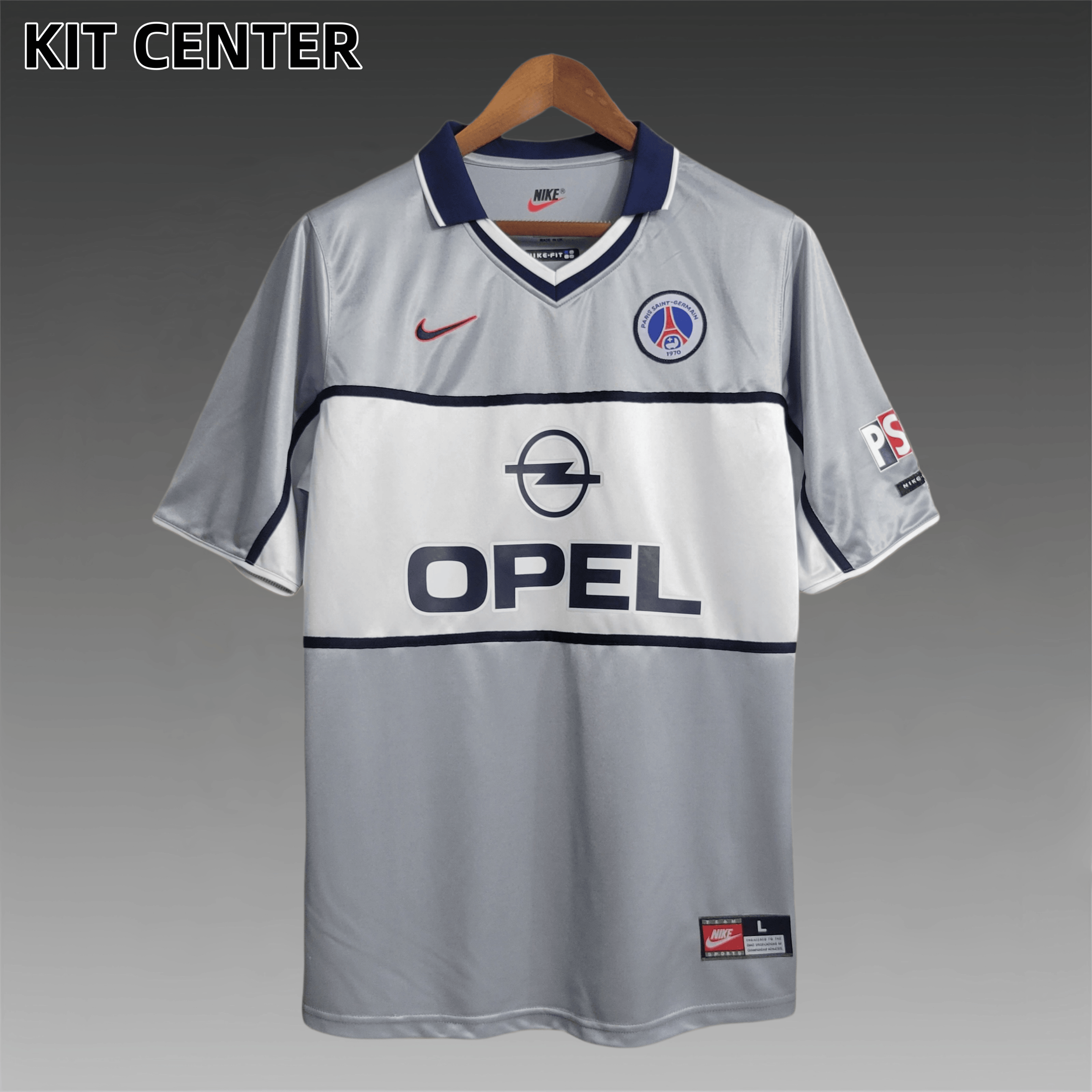 2000 PSG Paris Saint-Germain  Away Football Shirt (Retro）