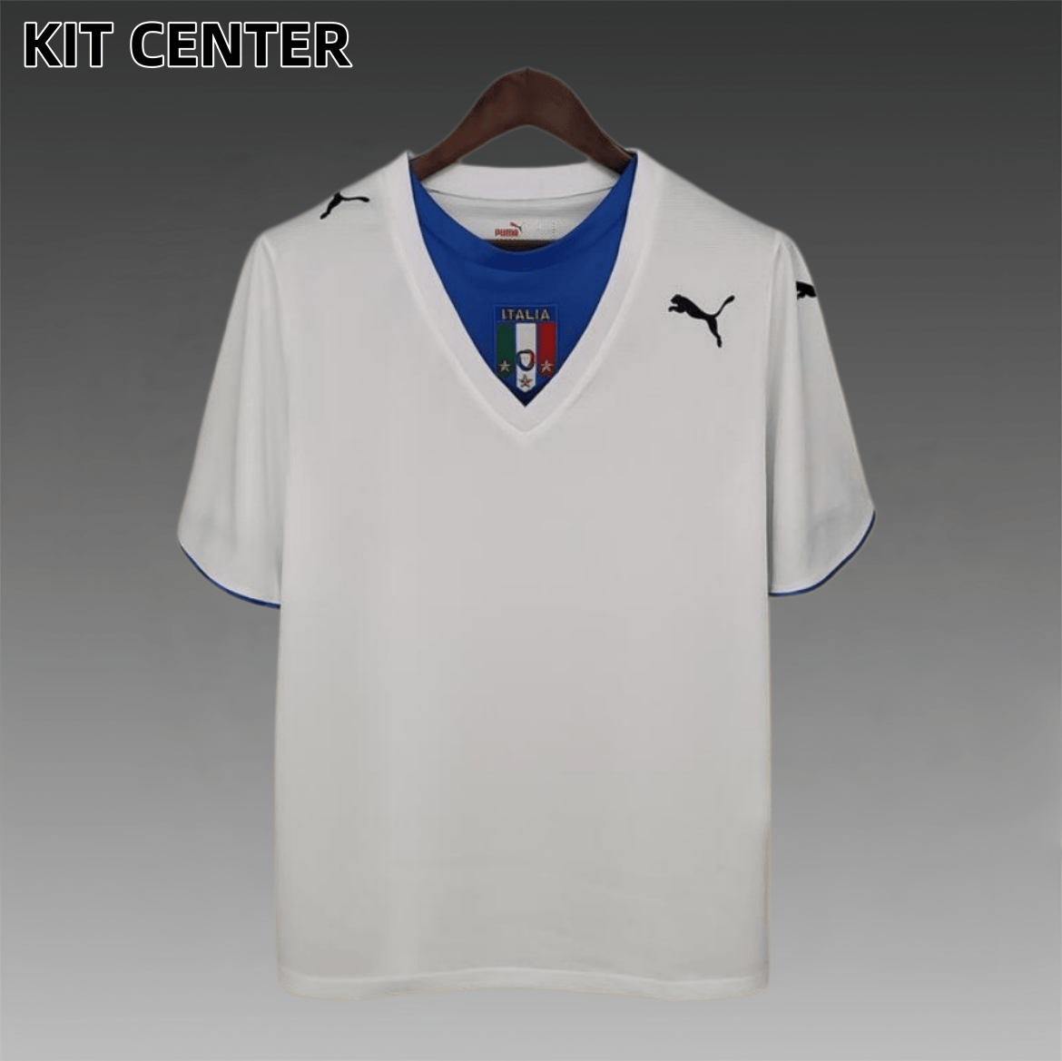 2006 Italy Away Retro Football Shirt