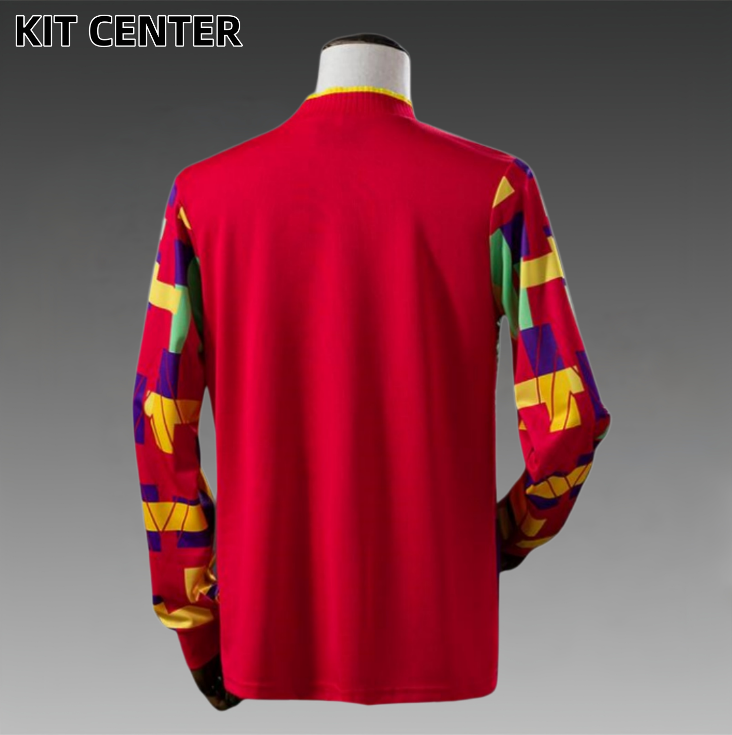 1996 England  Goalkeeper Long Sleeve Retro Jersey