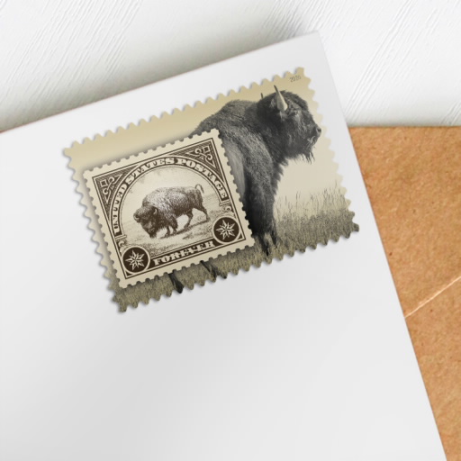 American Bison Stamps