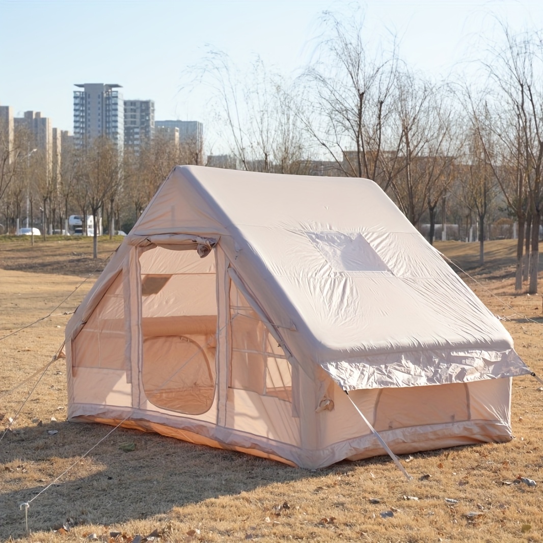 Outdoor tent camping skylight chimney, with side opening, portable and easy to install