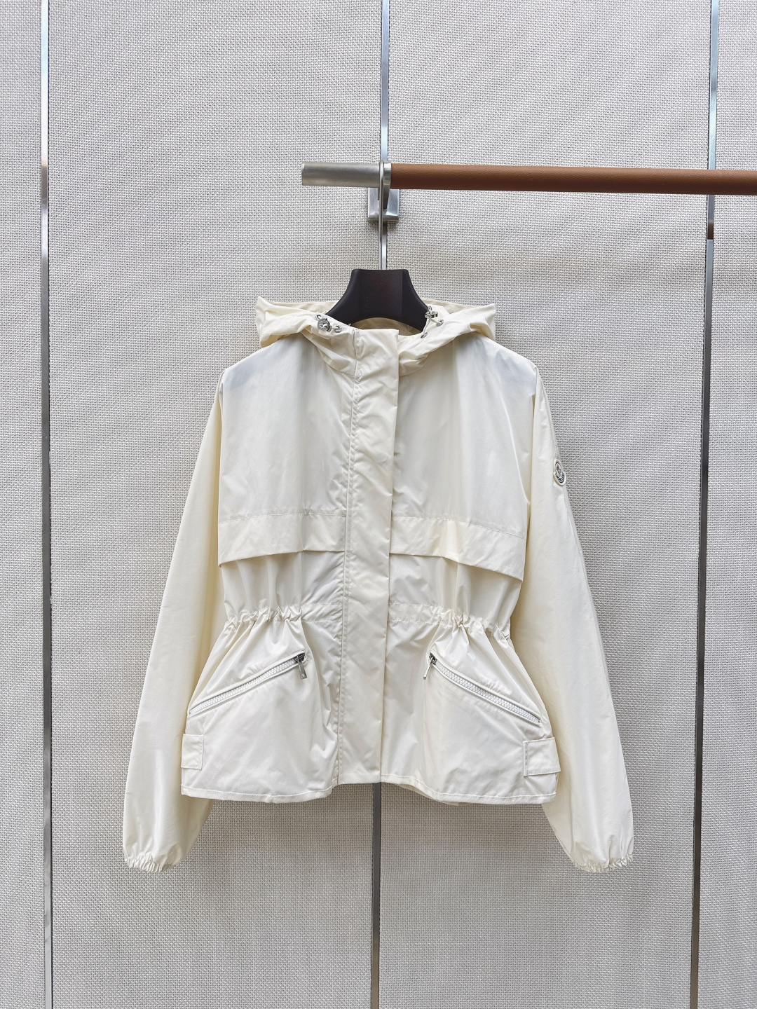 Moncler 2026 Autumn Winter Women's Jackets Polyester Stand Collar Tassel Zipper Casual Slim Woman's Coats MKDFWJ26010