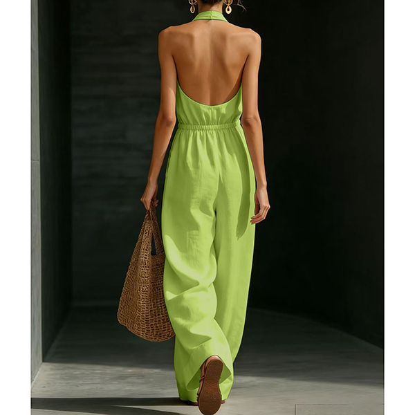 HALTER JUMPSUIT