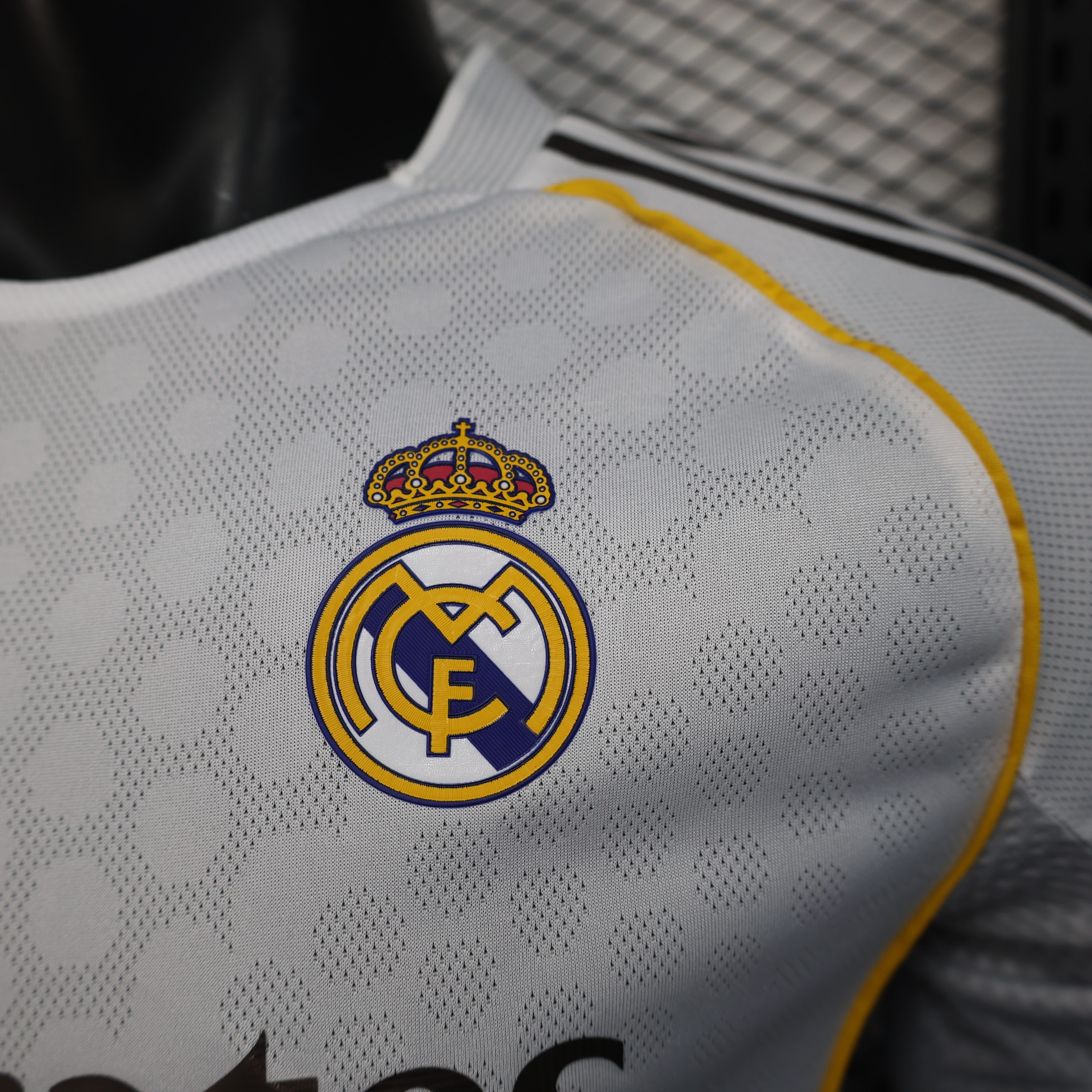 2025/2026 Real Madrid Home Long Sleeve Football Shirt (Player Edition）
