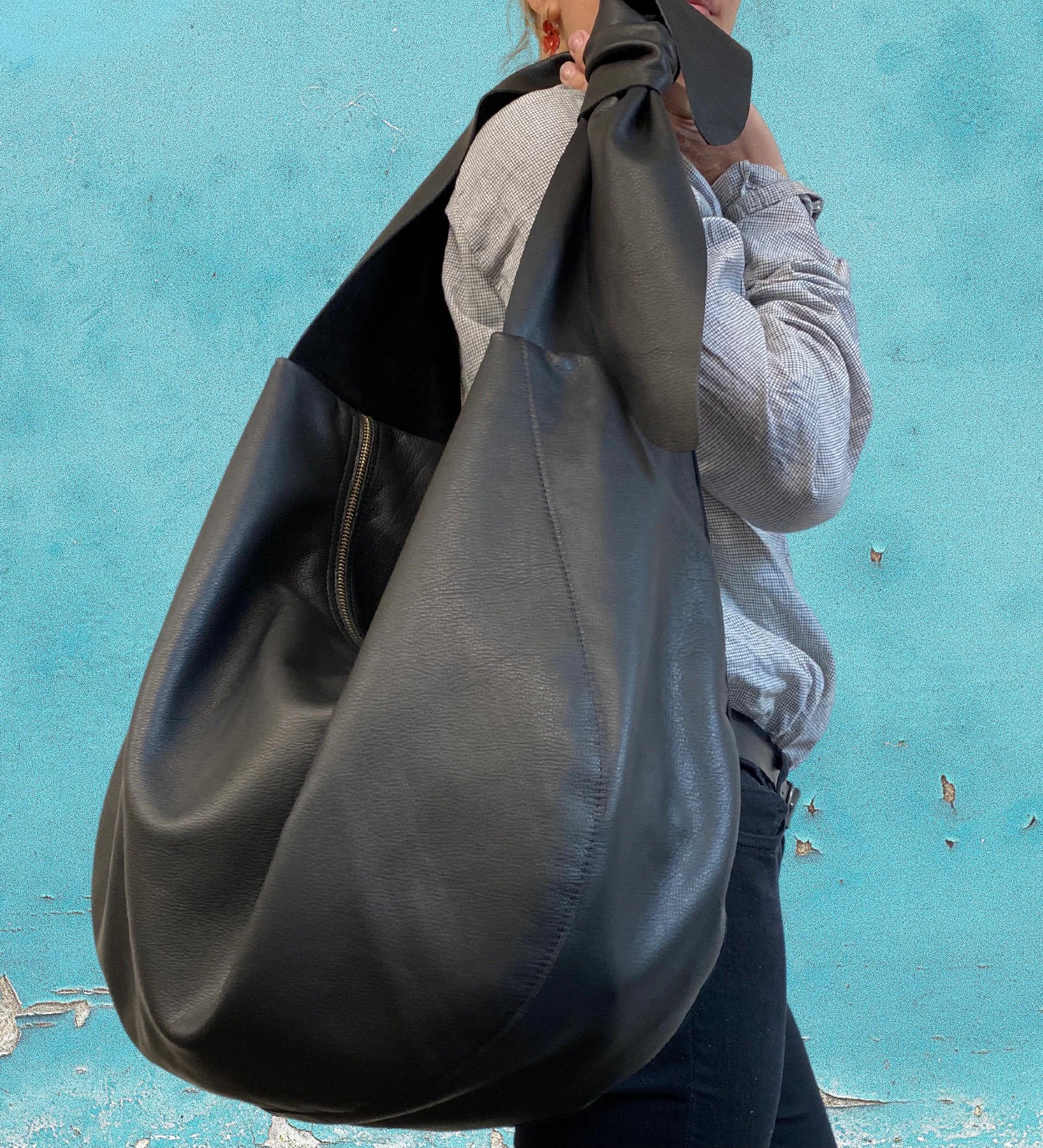 The Soft Knot Detail Hobo Bag