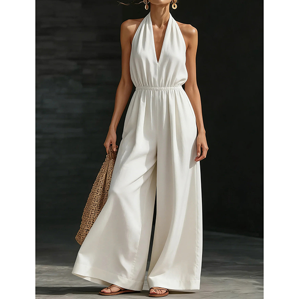 HALTER JUMPSUIT