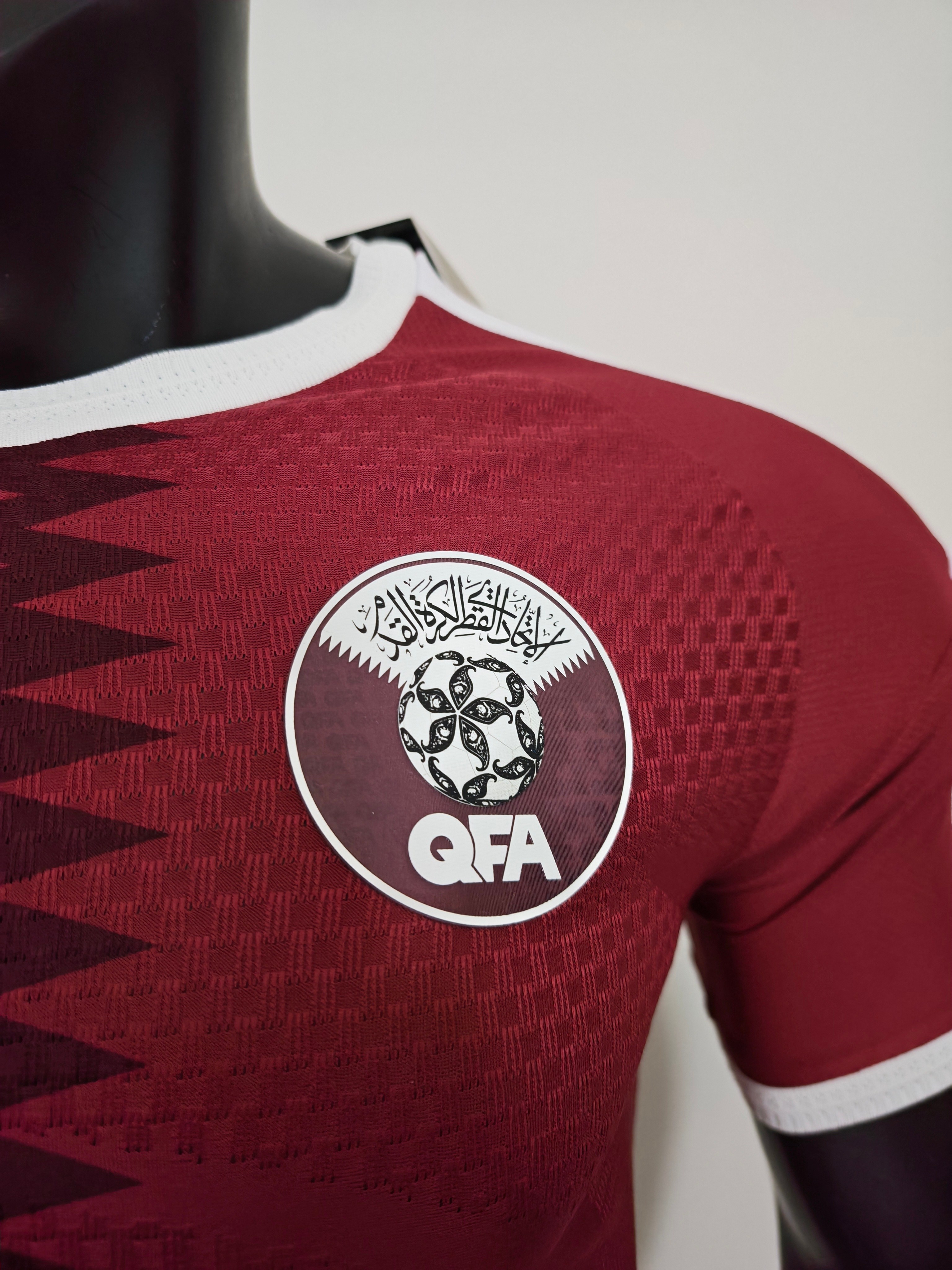 2026 Qatar Home Football Shirt (Player Edition)