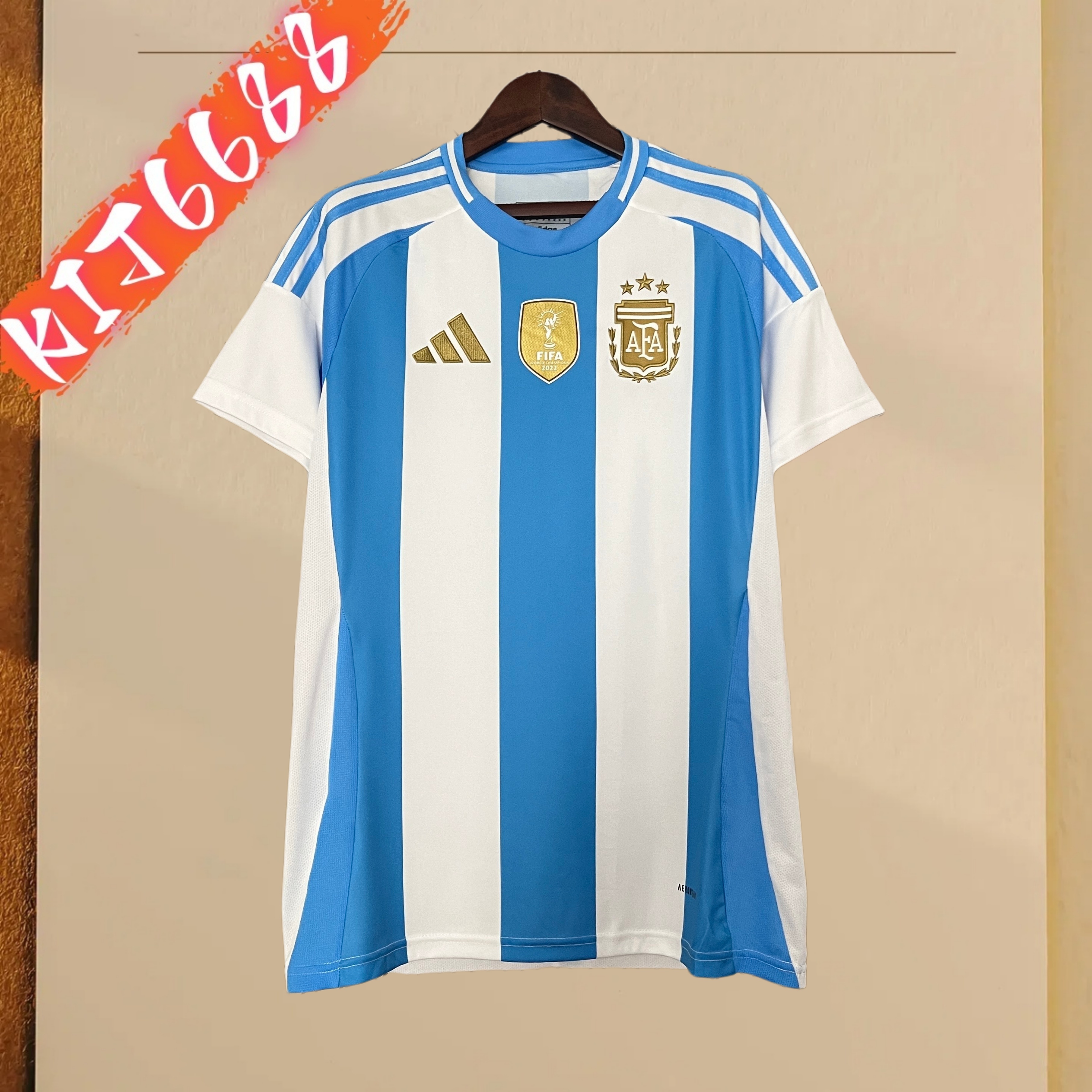 2024 Argentina Home Football Shirt (Fan Edition)
