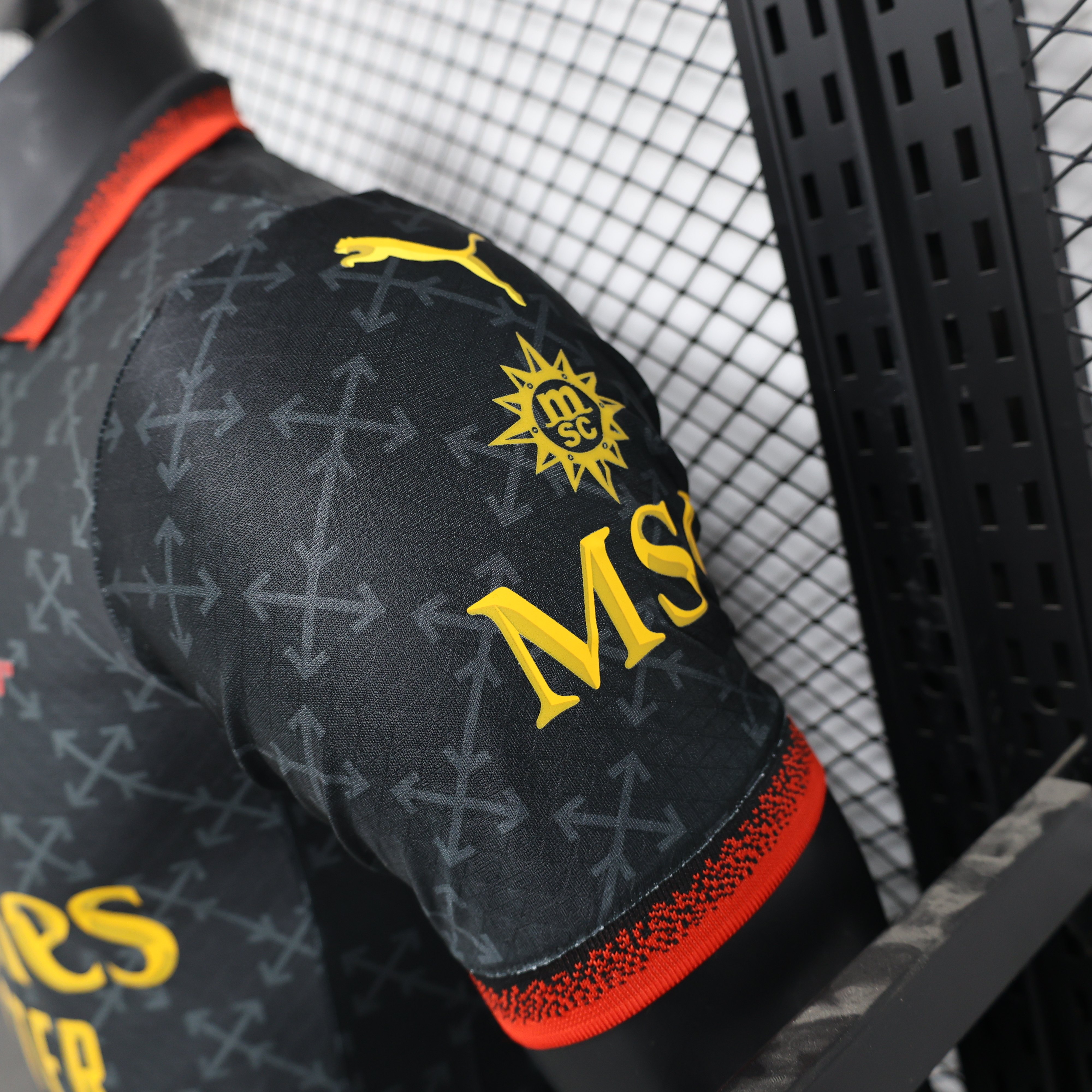 2025/2026 AC Milan Third Away Special Edition Black Football Shirt (Player Edition)