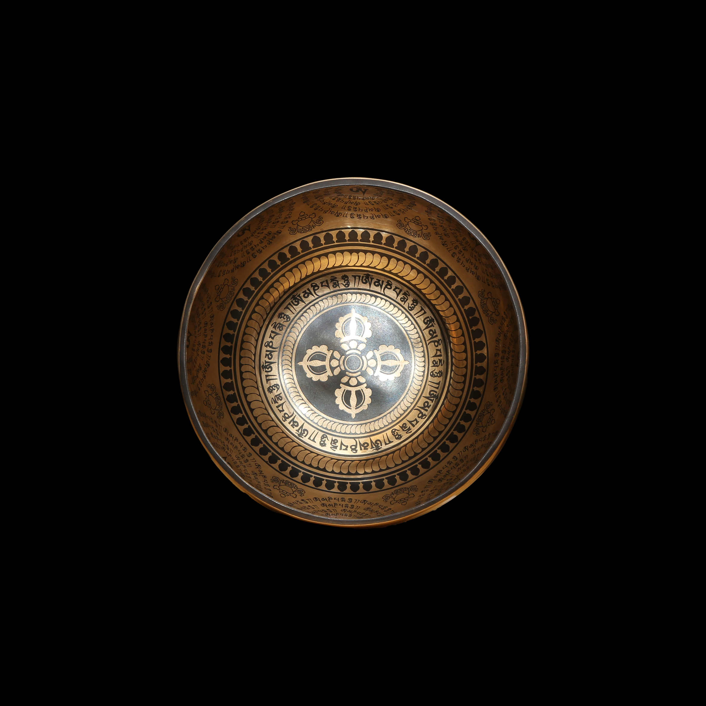 A Note 3rd Octave Engraved bowl-ENA3