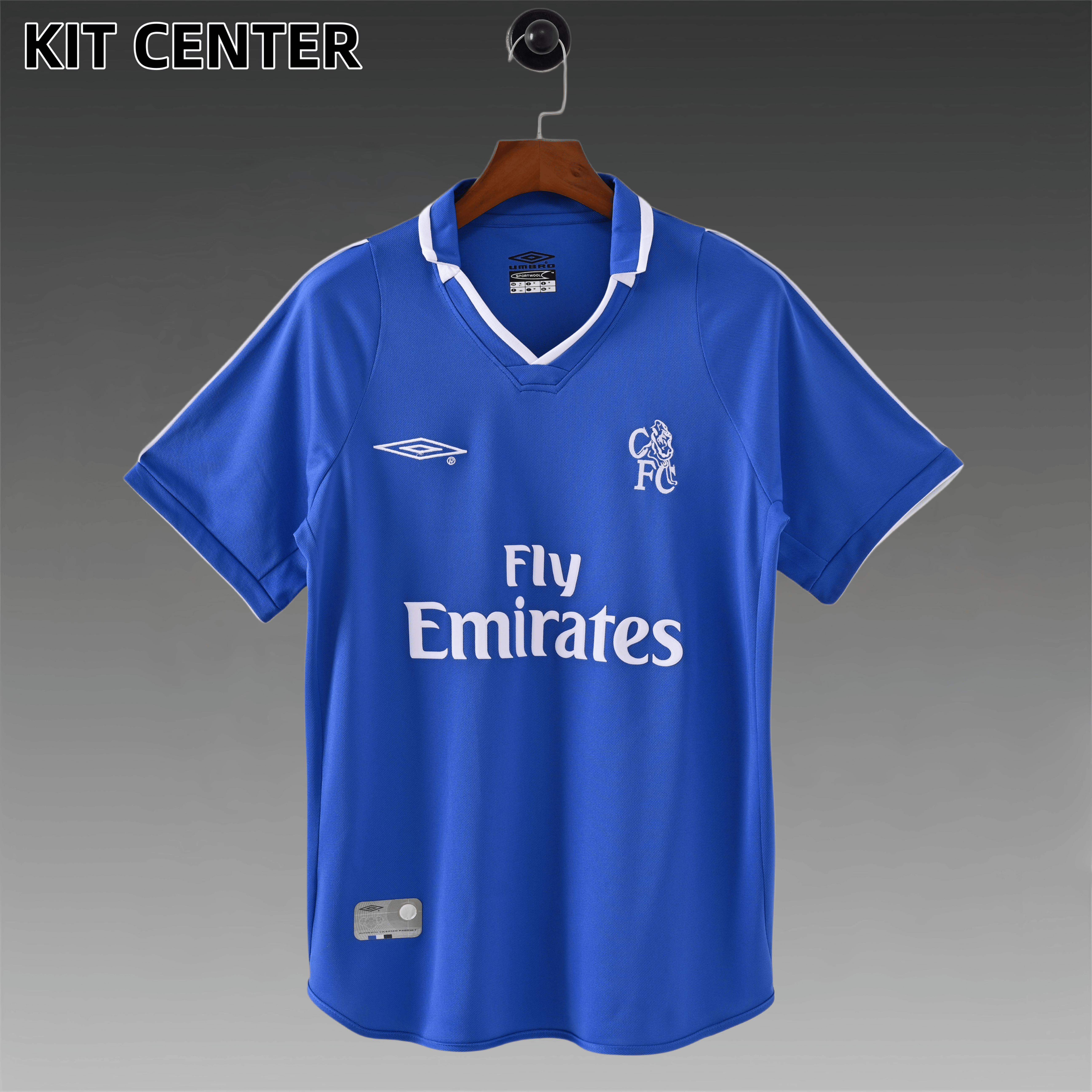 2001/2003 Chelsea Home Retro Football Shirt (Fans)