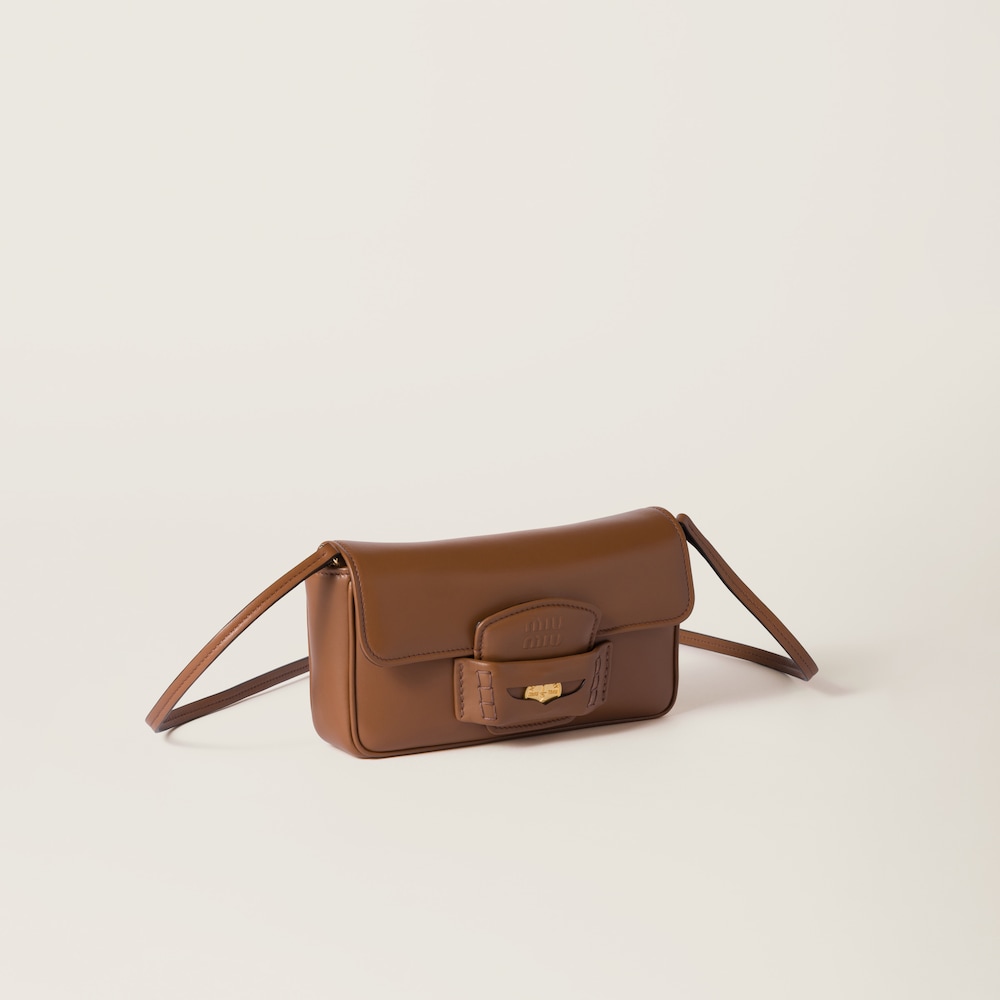 Penny nappa leather shoulder bag