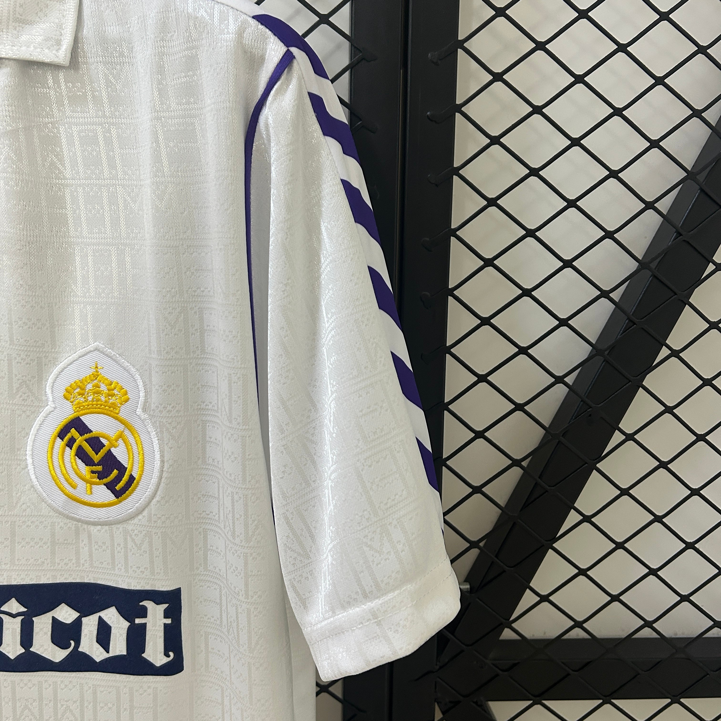1989/1990 Real Madrid Home Retro Football Shirt