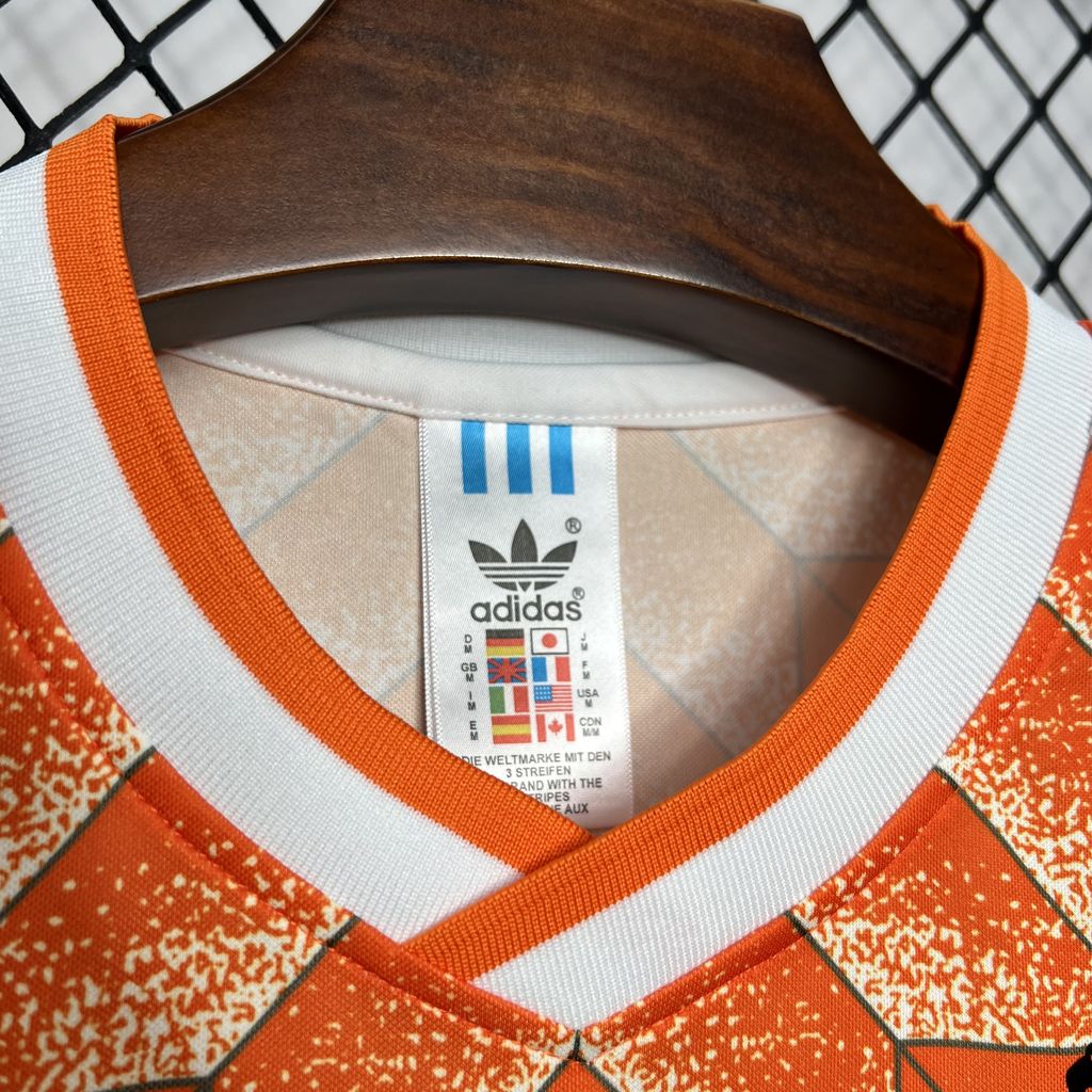 1988 Netherlands Home Retro Football Shirt