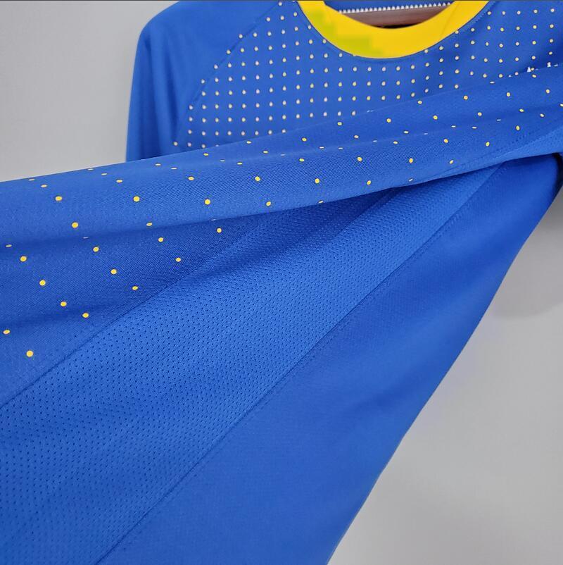 2010 Brazil away Retro Football Shirt