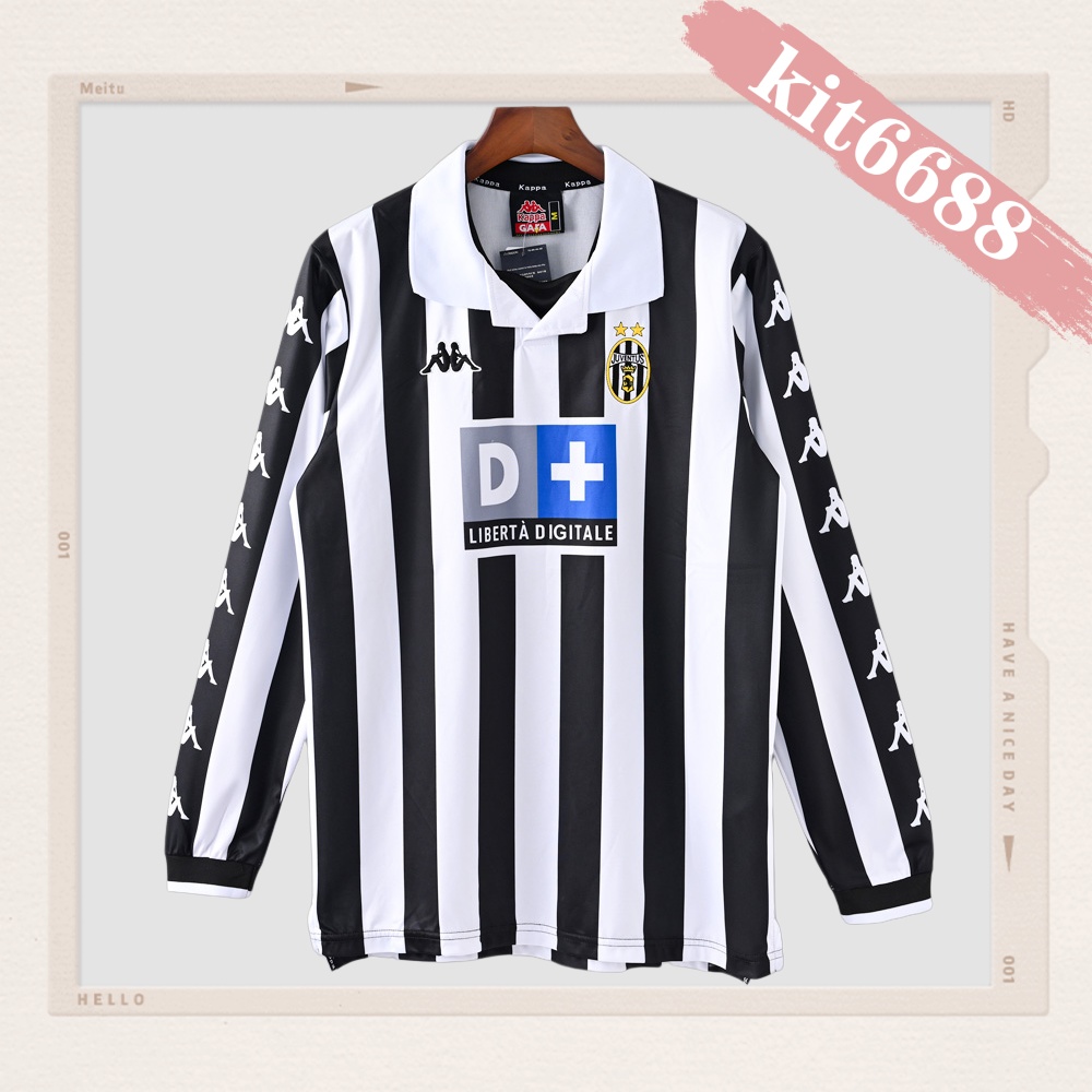 1999/2000Juventus Home Retro Football Shirt (long sleeves)