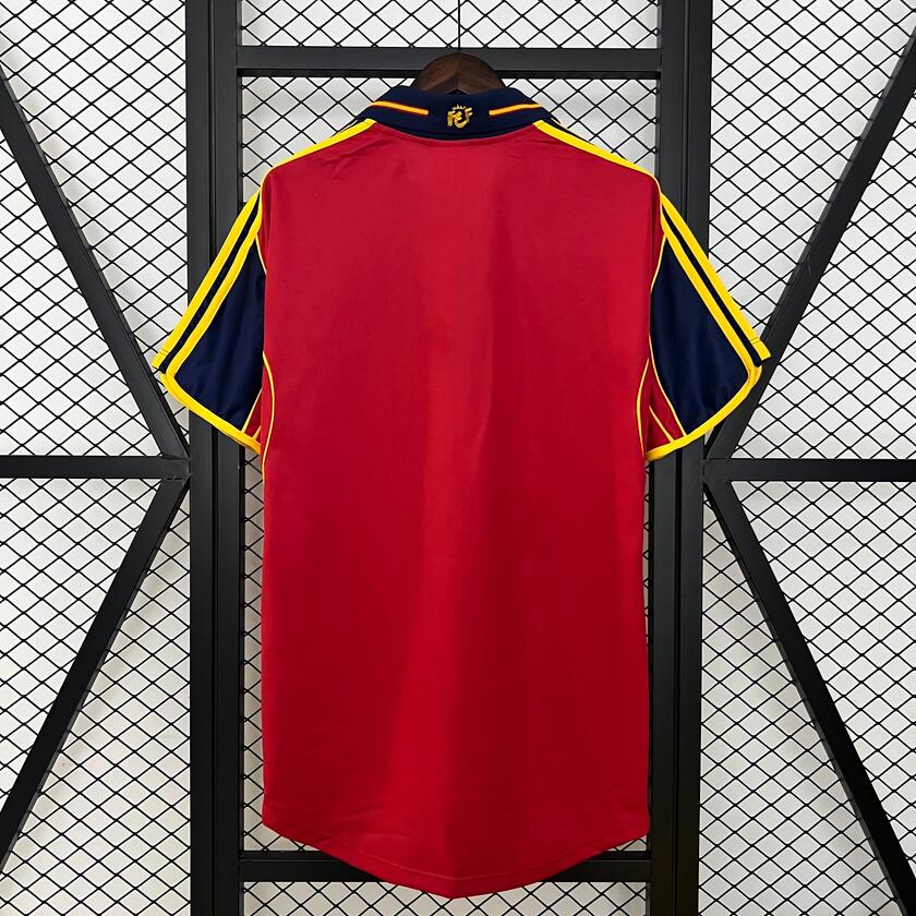 2000 Spain Home Retro Football Shirt