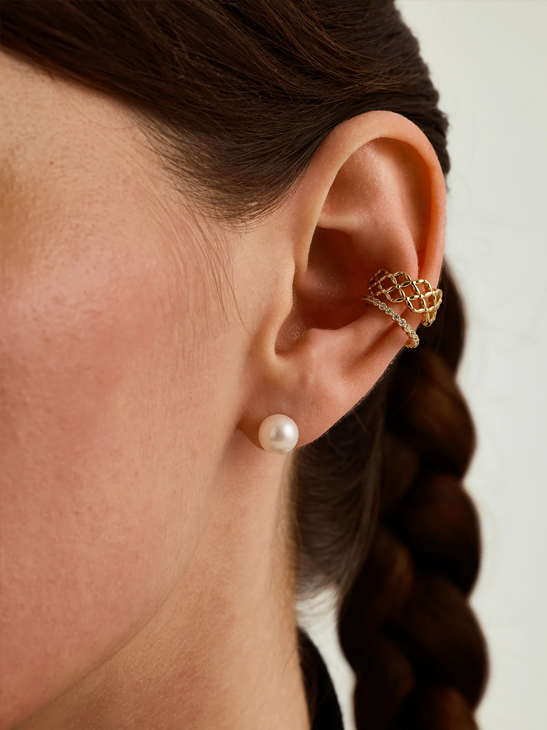 Large Pearl Studs