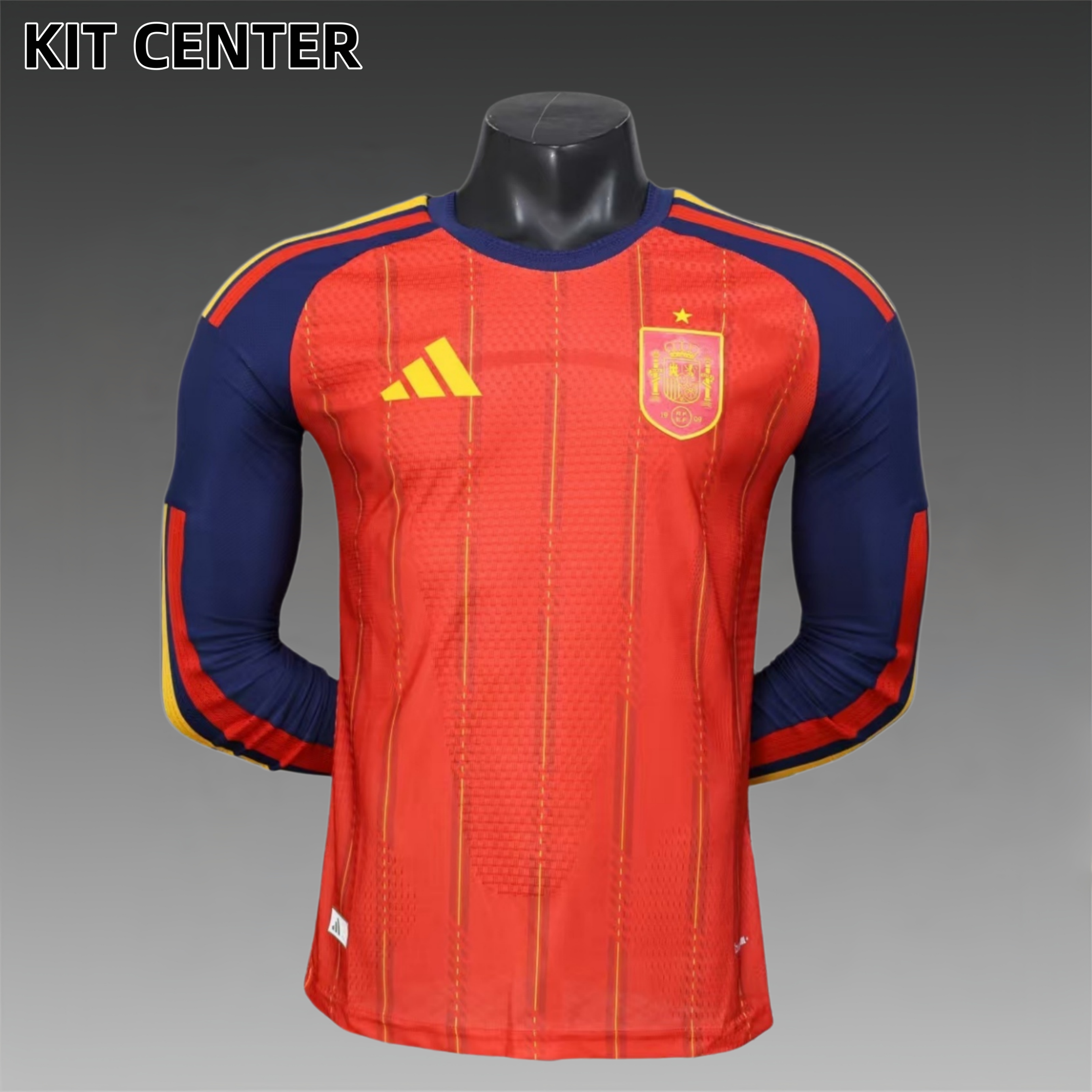 2026 Spain Home long Football Shirt (Player Edition)