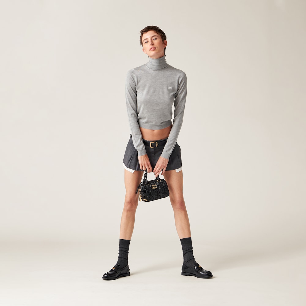 Cashmere and silk sweater