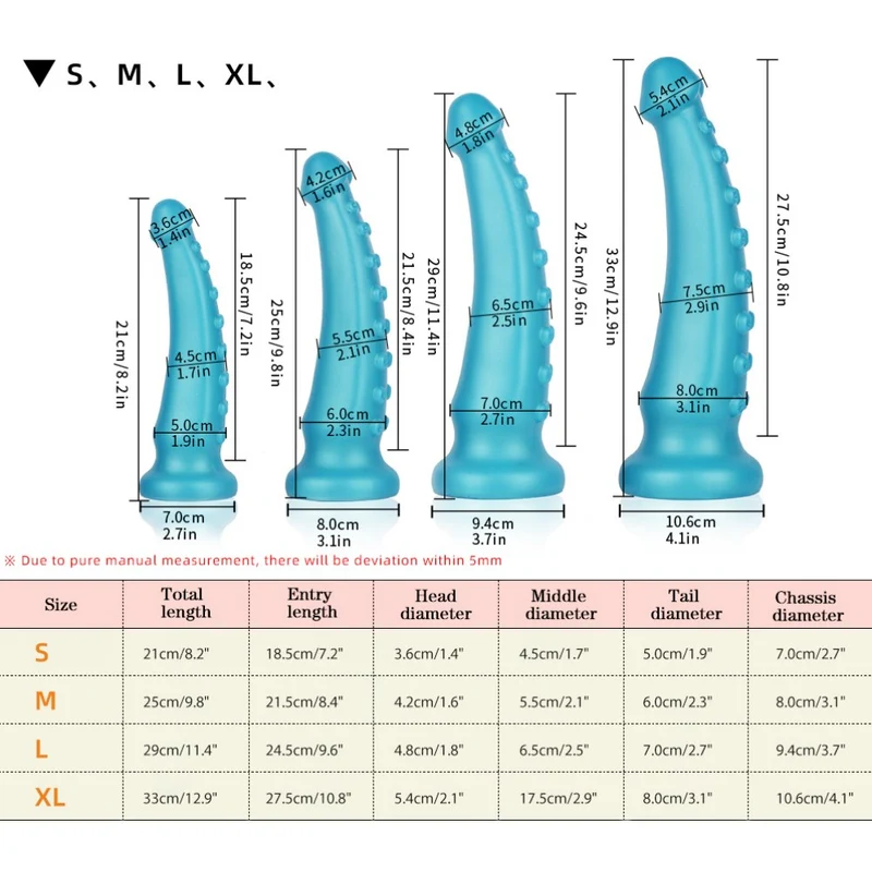 Tako - Tentacle Dildo - Monster Dildo - Fantasy Dildo