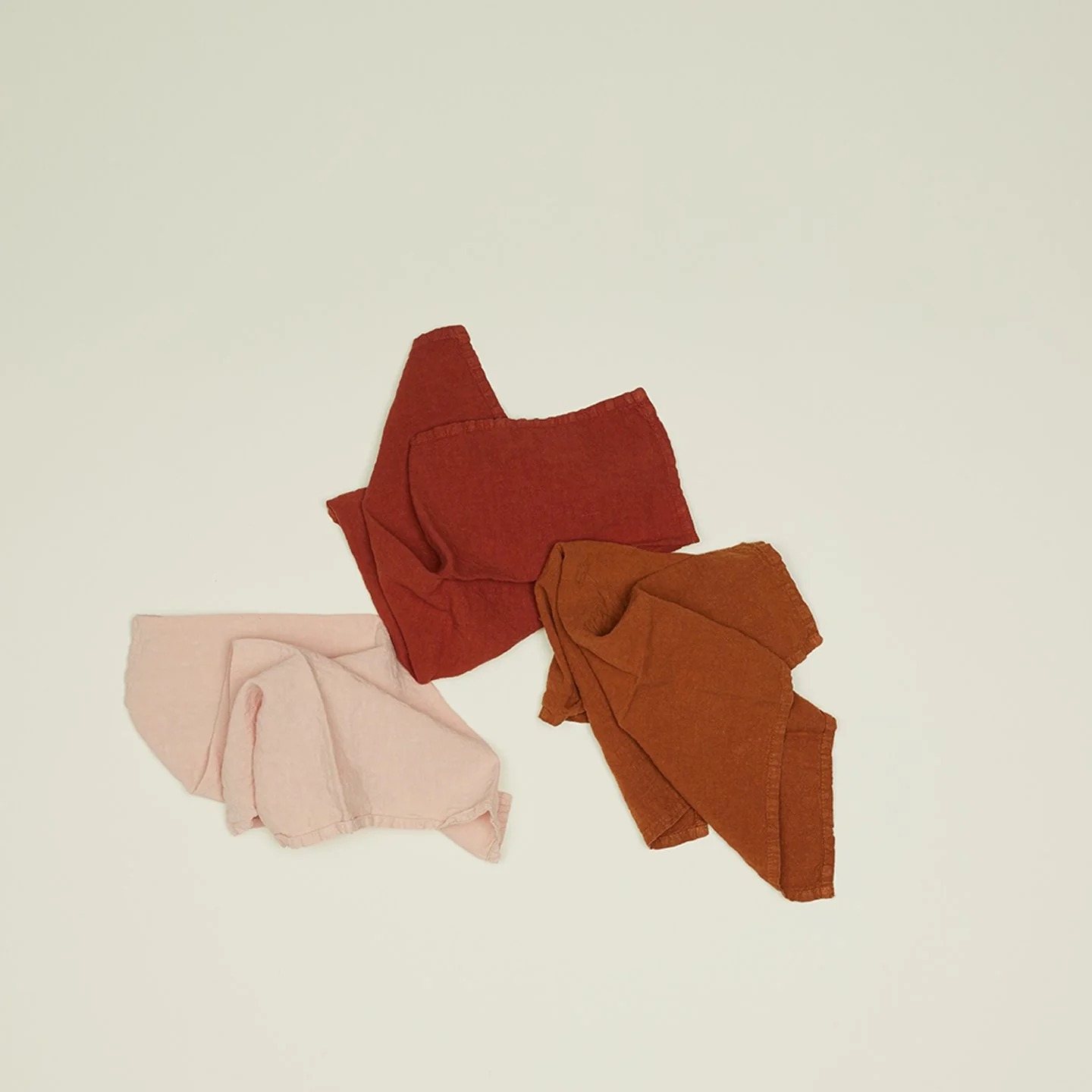 Simple Linen Napkin - Terracotta