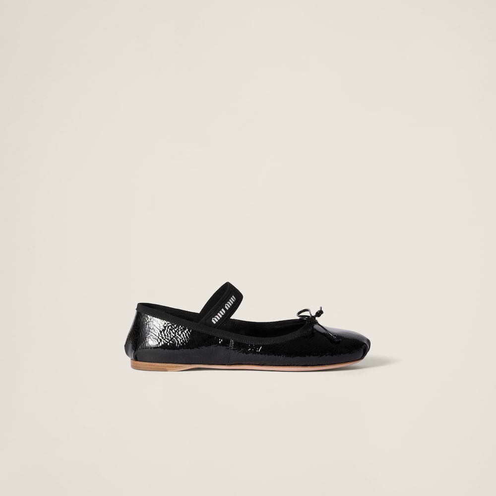 Naplak leather ballerinas