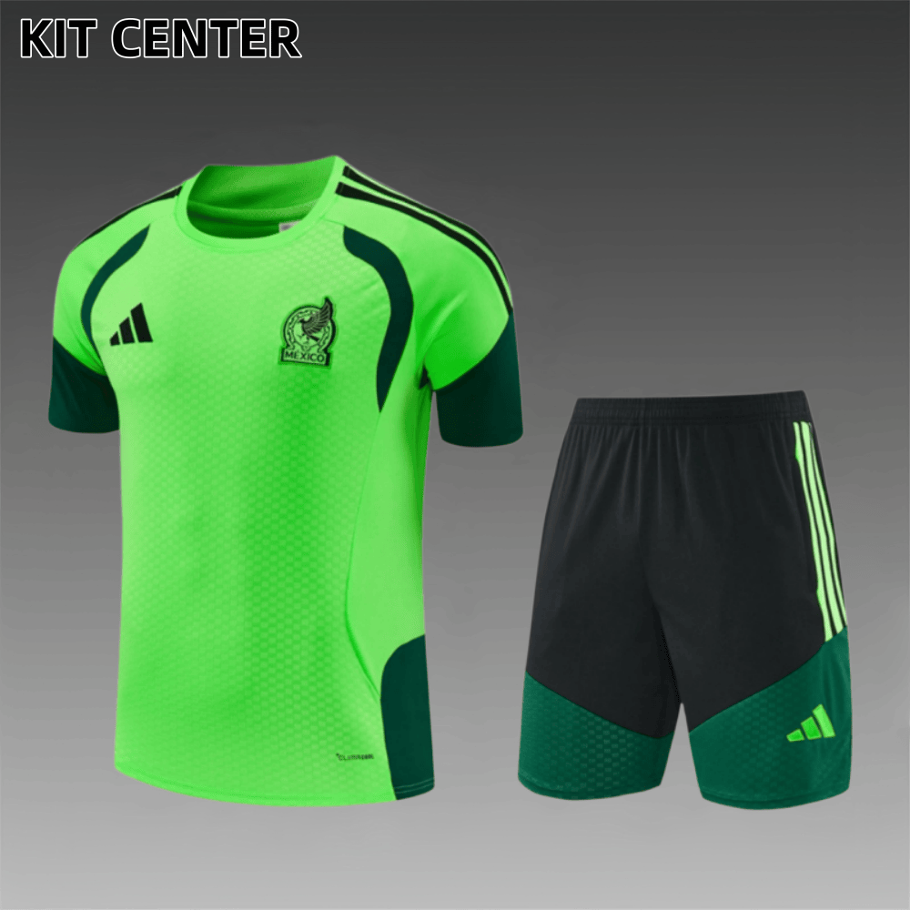 25/26 Mexico Short Sleeve Training Wear ( Adult kit Kids )