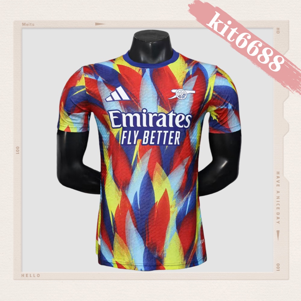 2025/2026 Arsenal FC Pre-match Player Edition Football Shirt (Players)
