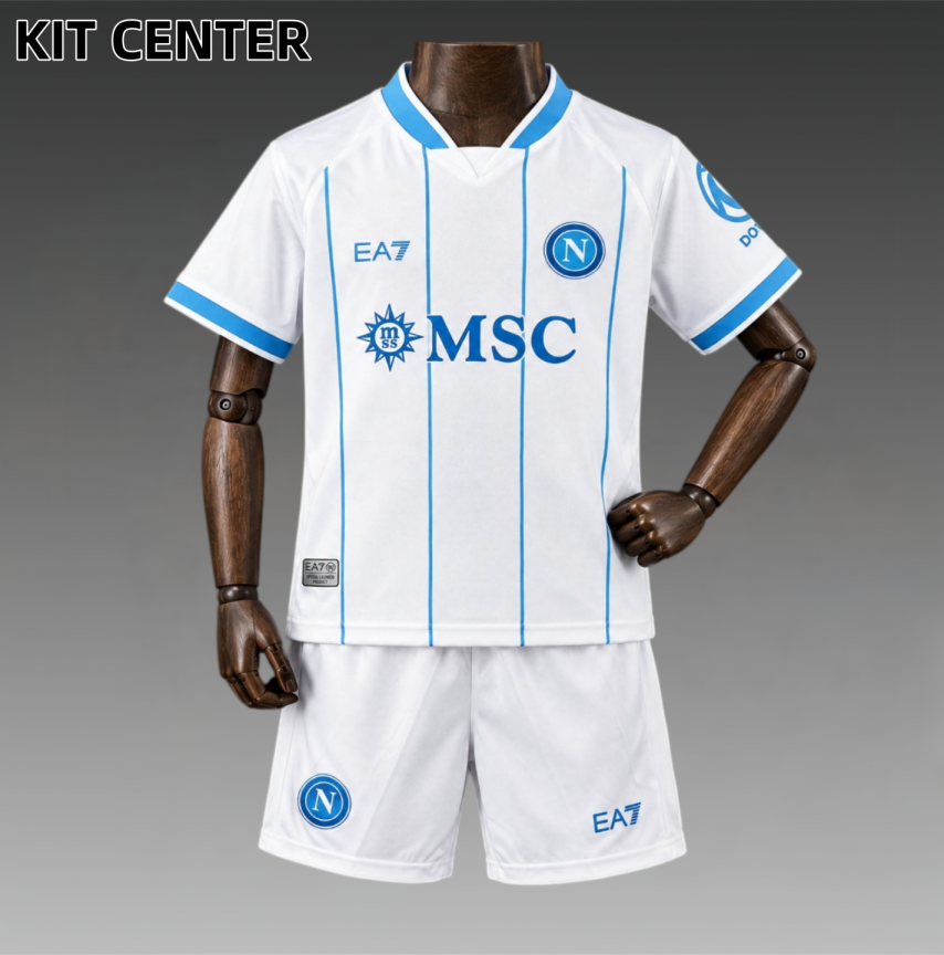 2026/2027 Napoli Away Football Shirt (Kids Kit socks)