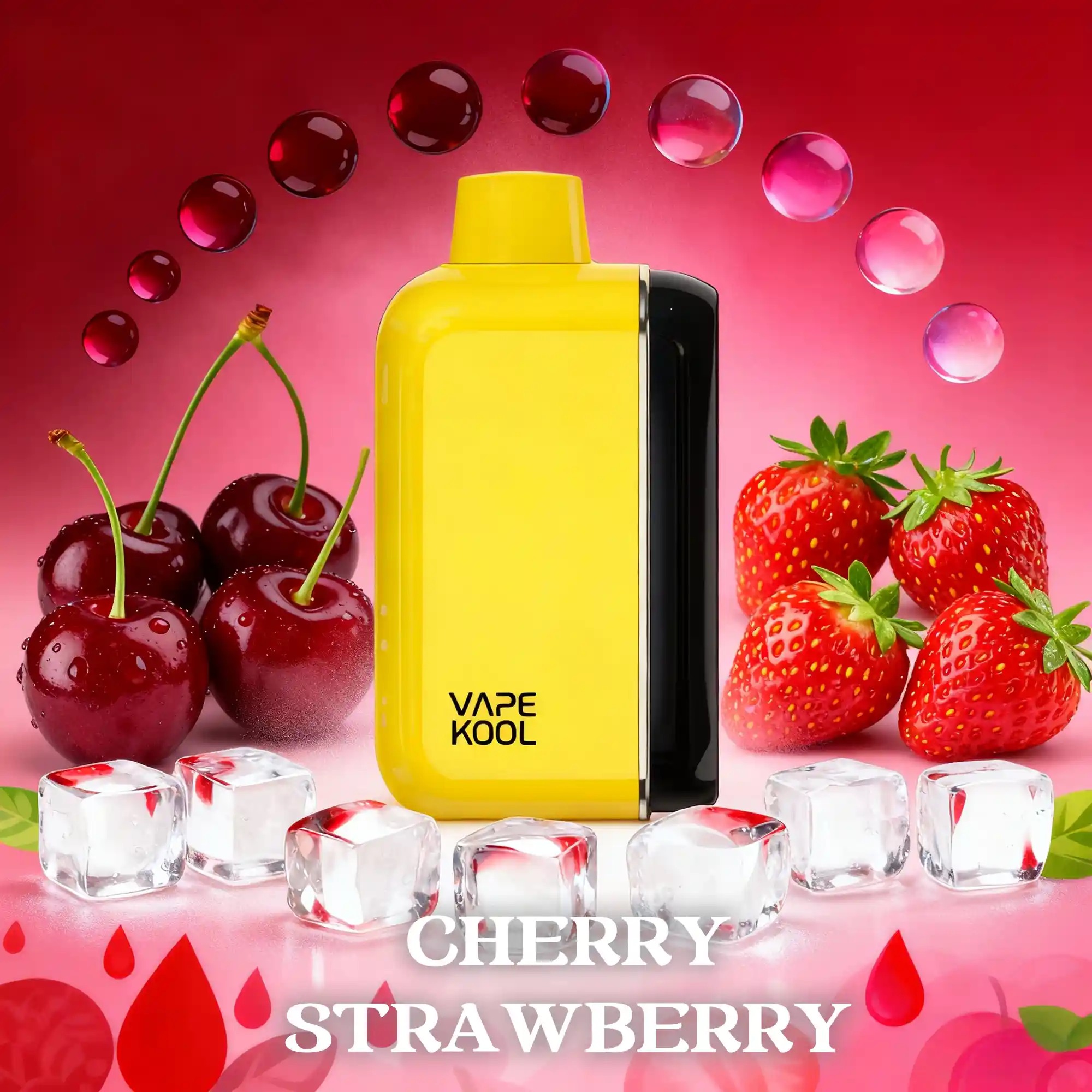 VAPEKOOL KOLOS 40000 PUFFS CHERRY STRAWBERRY