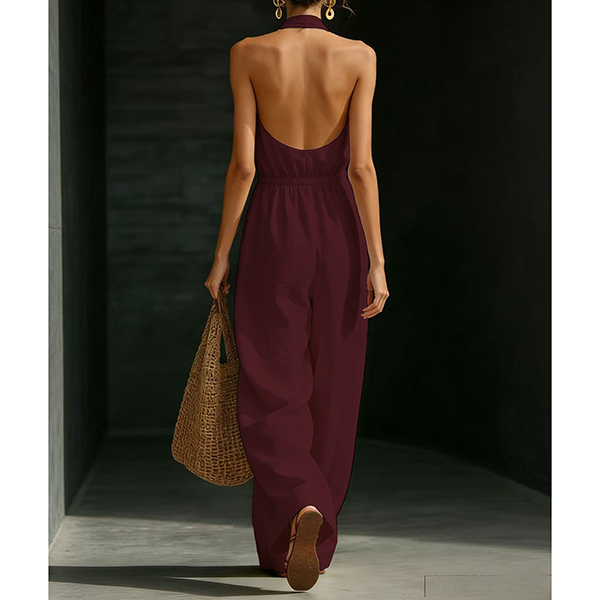 HALTER JUMPSUIT