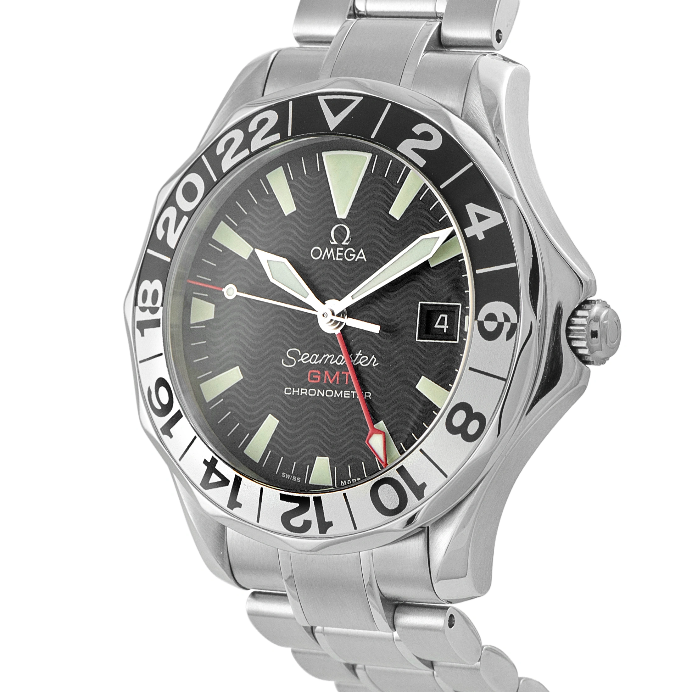 OmegaSeamaster 300 GMT 50th Anniversary Steel Watch 2534.50