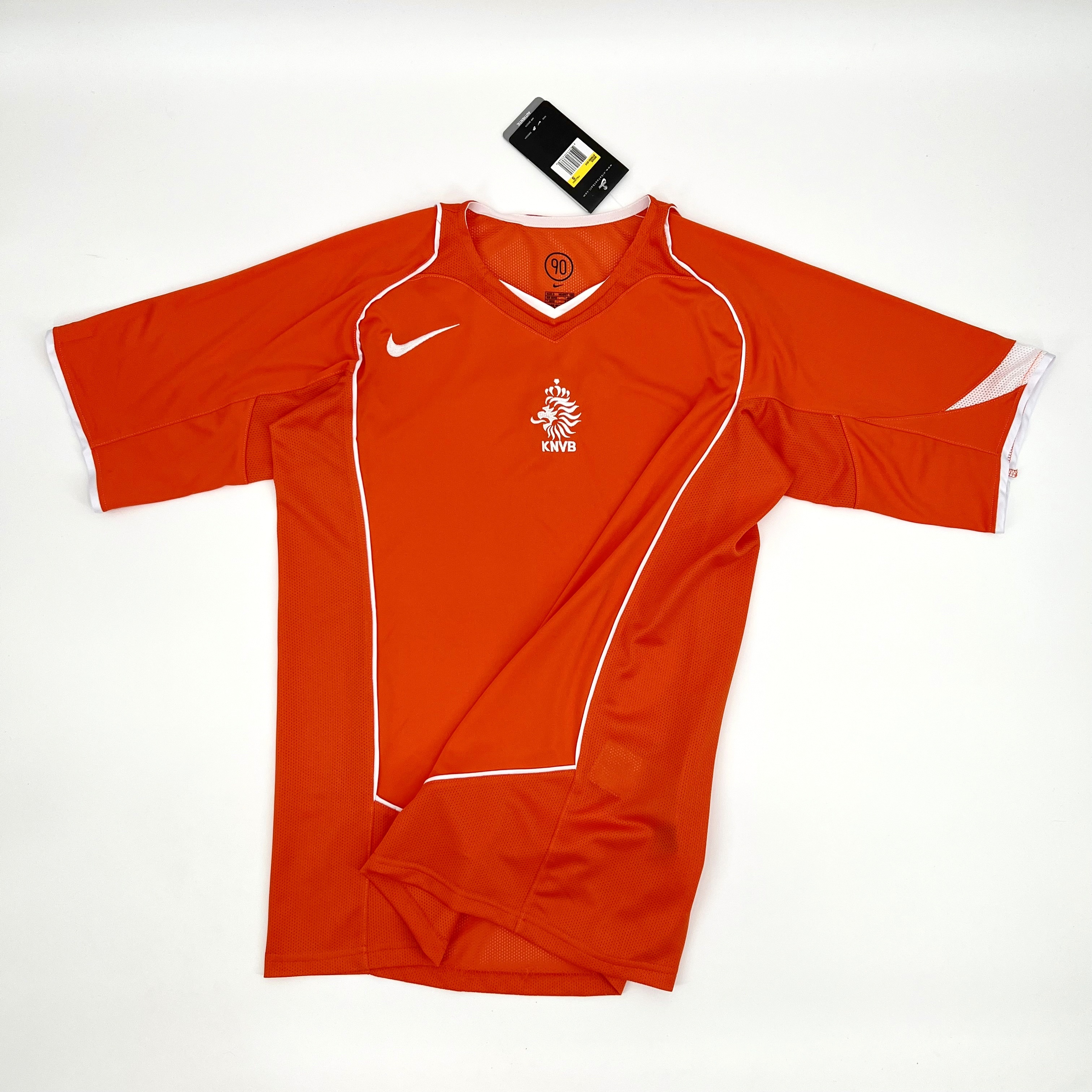 2004 Netherlands Home Retro Football Shirt