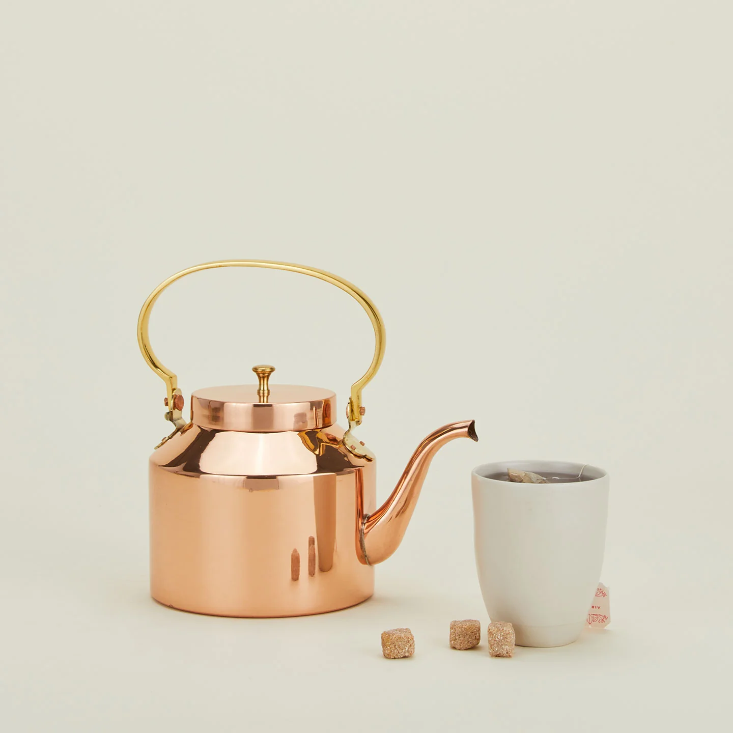 English Copper Tea Kettle