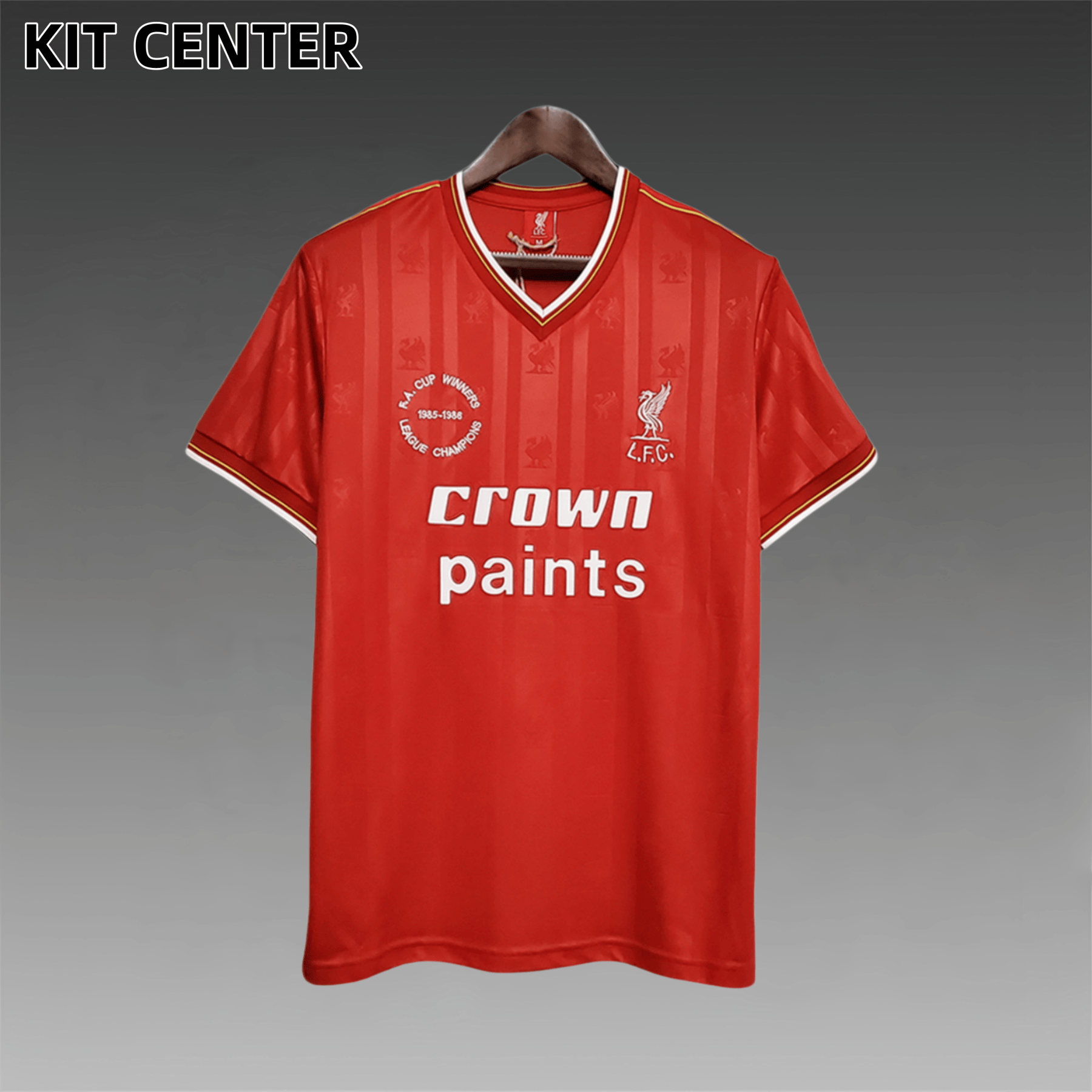 1985/1986 Liverpool Retro Home Football Shirt