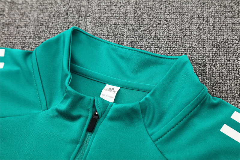 25/26 Liverpool green Half Zip Training Kit (Adult Kids Kit)