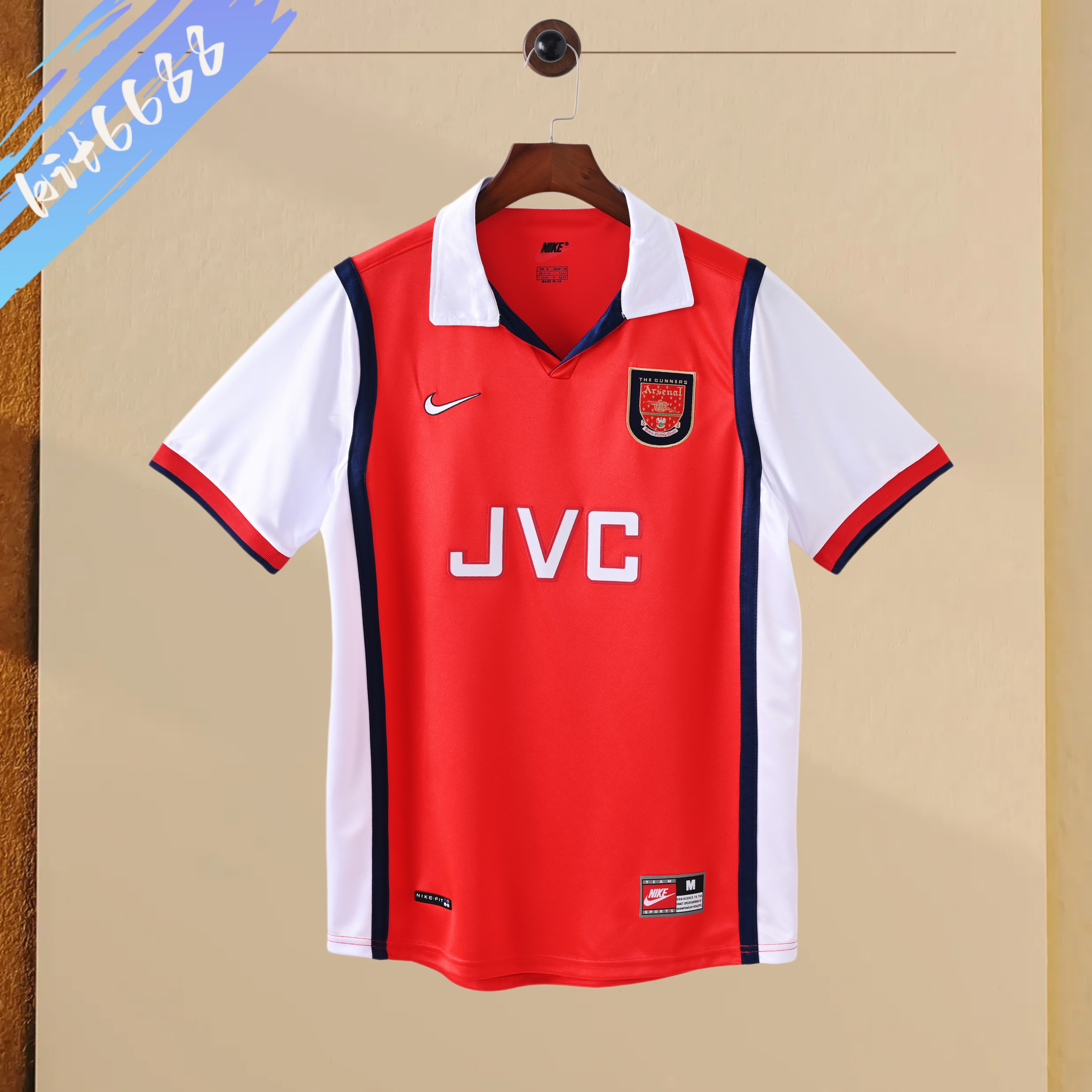 98/99 Arsenal Home Retro Football Shirt