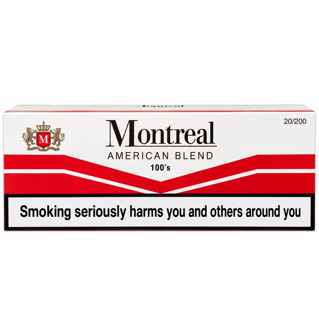 Montreal Red AMERICAN BLEND 100's Cigarettes